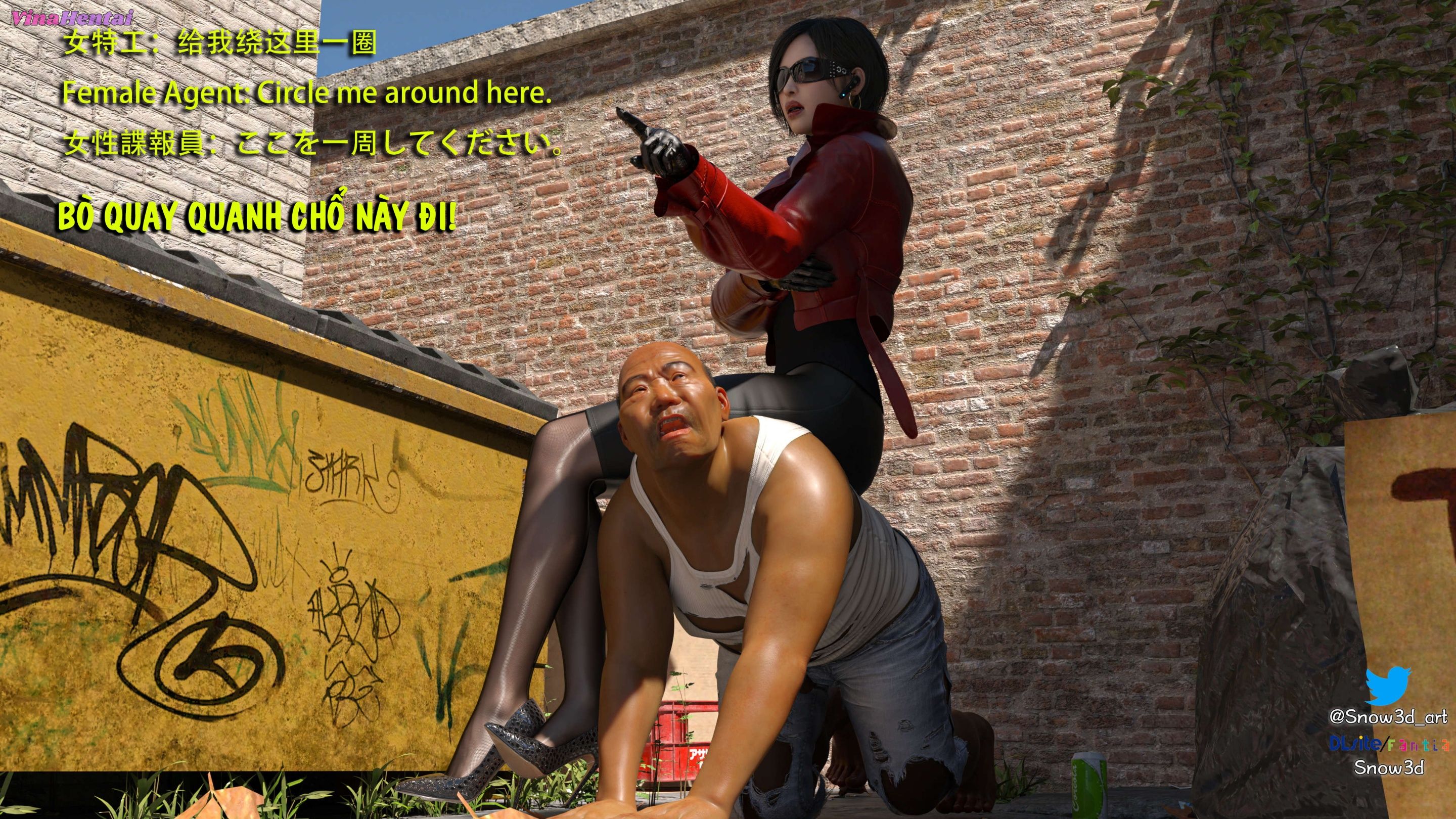 HentaiVN.net - Ảnh 40 - Ada Wong Và Kẻ Ăn Mày - Chap 1