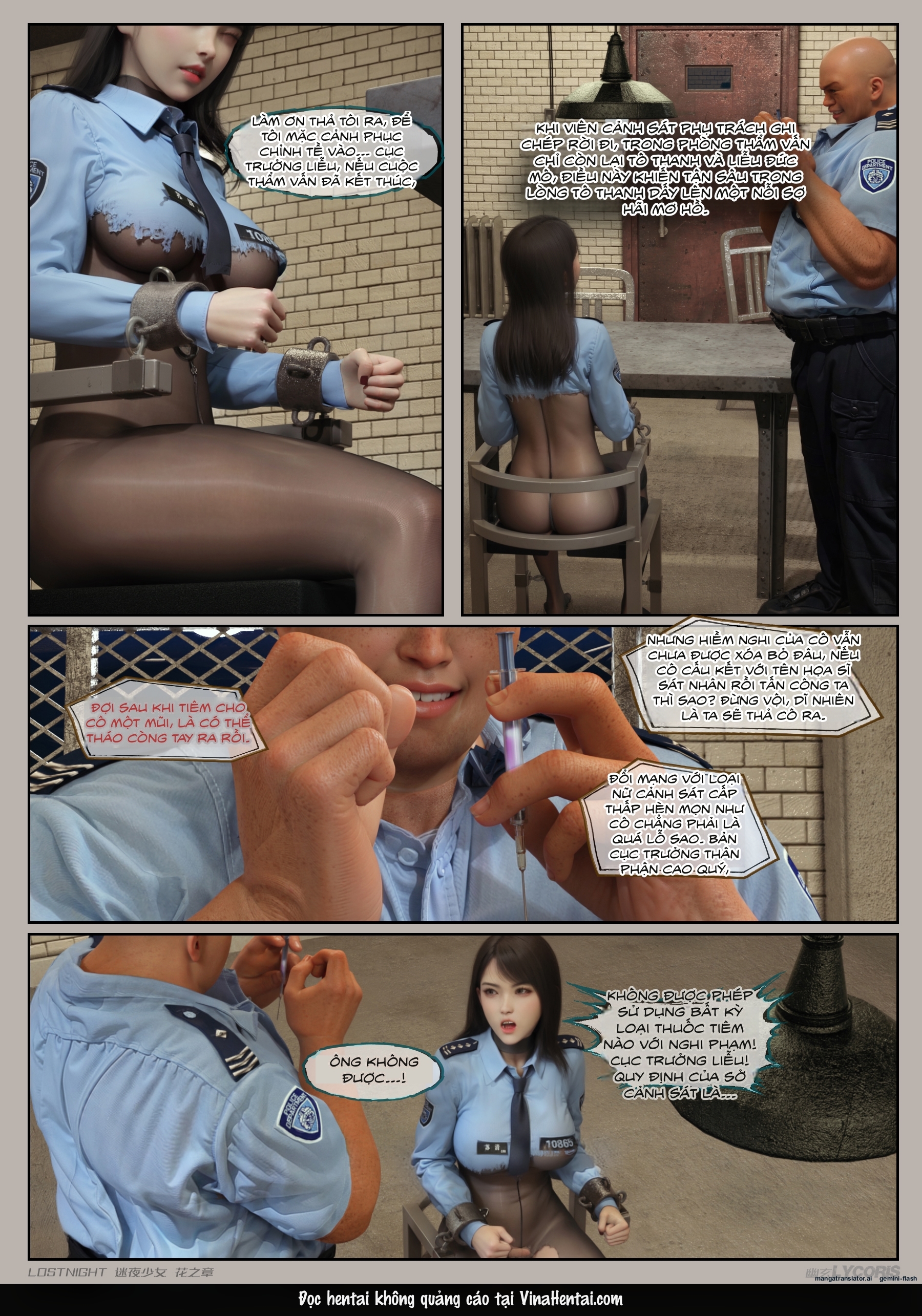 HentaiVN.net - Ảnh 39 - Thiếu Nữ Lạc Trong Đêm - Chương Của Hoa - Chương 3