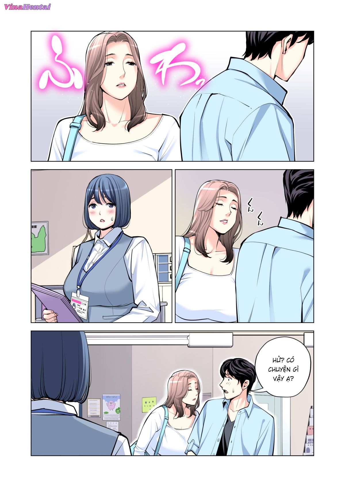 HentaiVN.net - Ảnh 40 - Những cô trợ lý đã có chồng 1-5 - Chap 5 Full màu