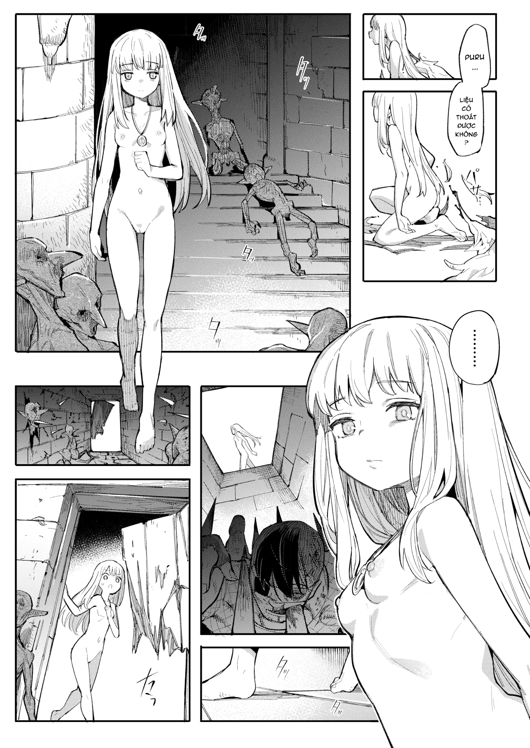 HentaiVN.net - Ảnh 42 - Thánh Nữ Bồn Chứa Blanca [Chương 2] ~Thánh Điện bên hẻm núi Neroaras~ - oneshot