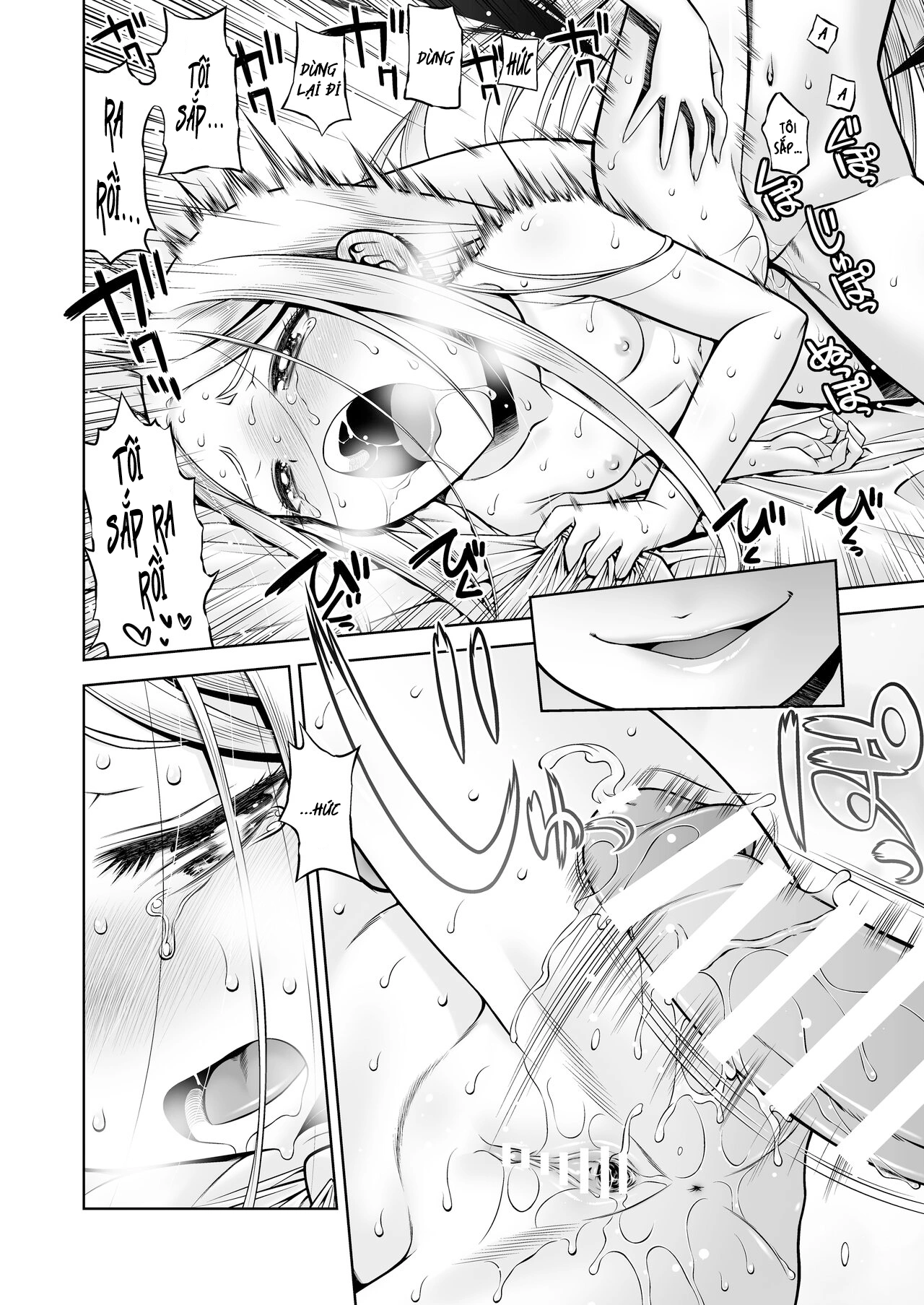HentaiVN.net - Ảnh 42 - Đoạ Lạc Thánh Nữ Và Dâm Yêu - Chap 2: 82 Trang Bùng Lổ