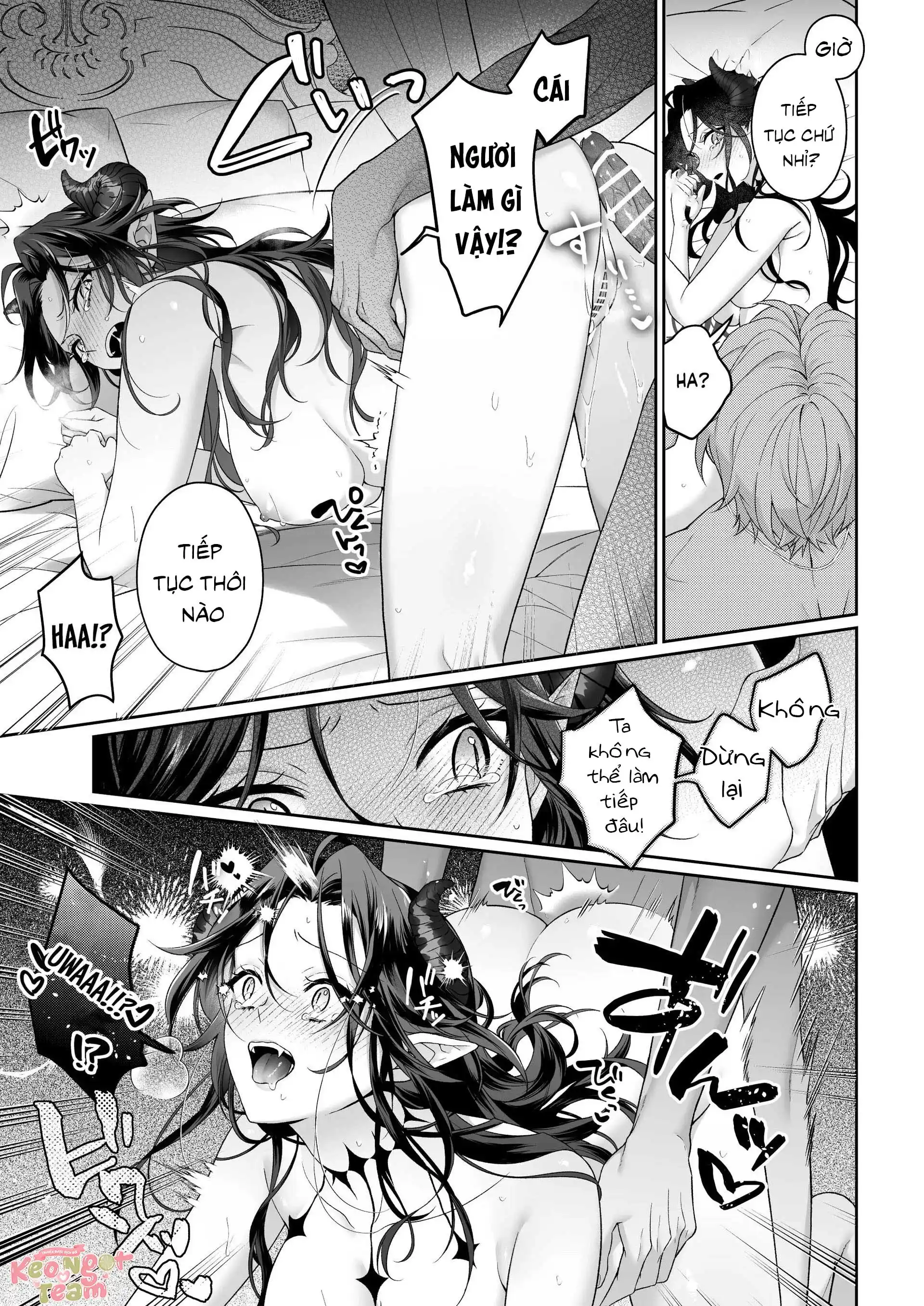 HentaiVN.net - Ảnh 7 -  Ma Vương Ngây Thơ Vô Tri Bị Dũng Sĩ Cuồng Tình Bắt Giữ - Chap 2