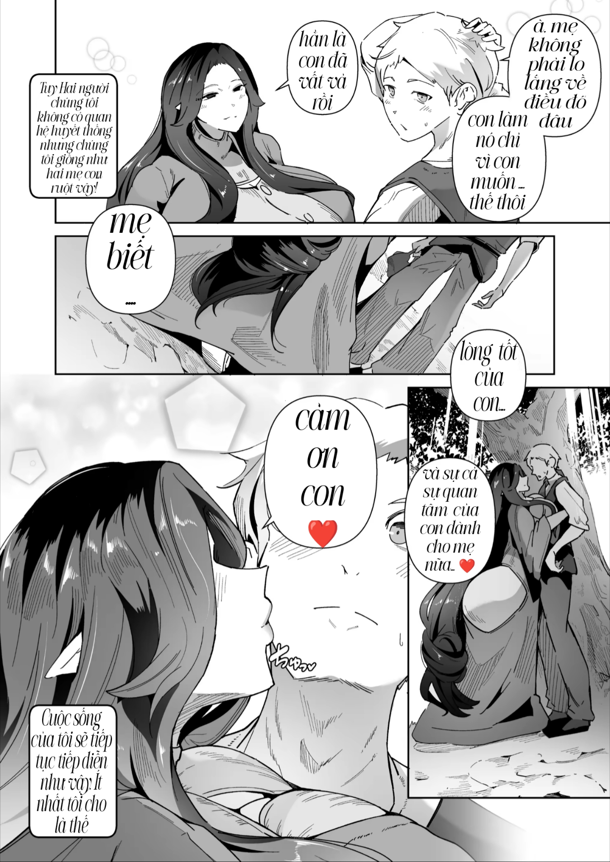 HentaiVN.net - Ảnh 45 - Elf no Youbo - Aisuru Mama to Ecchi na Shikitari ri - Chap 1