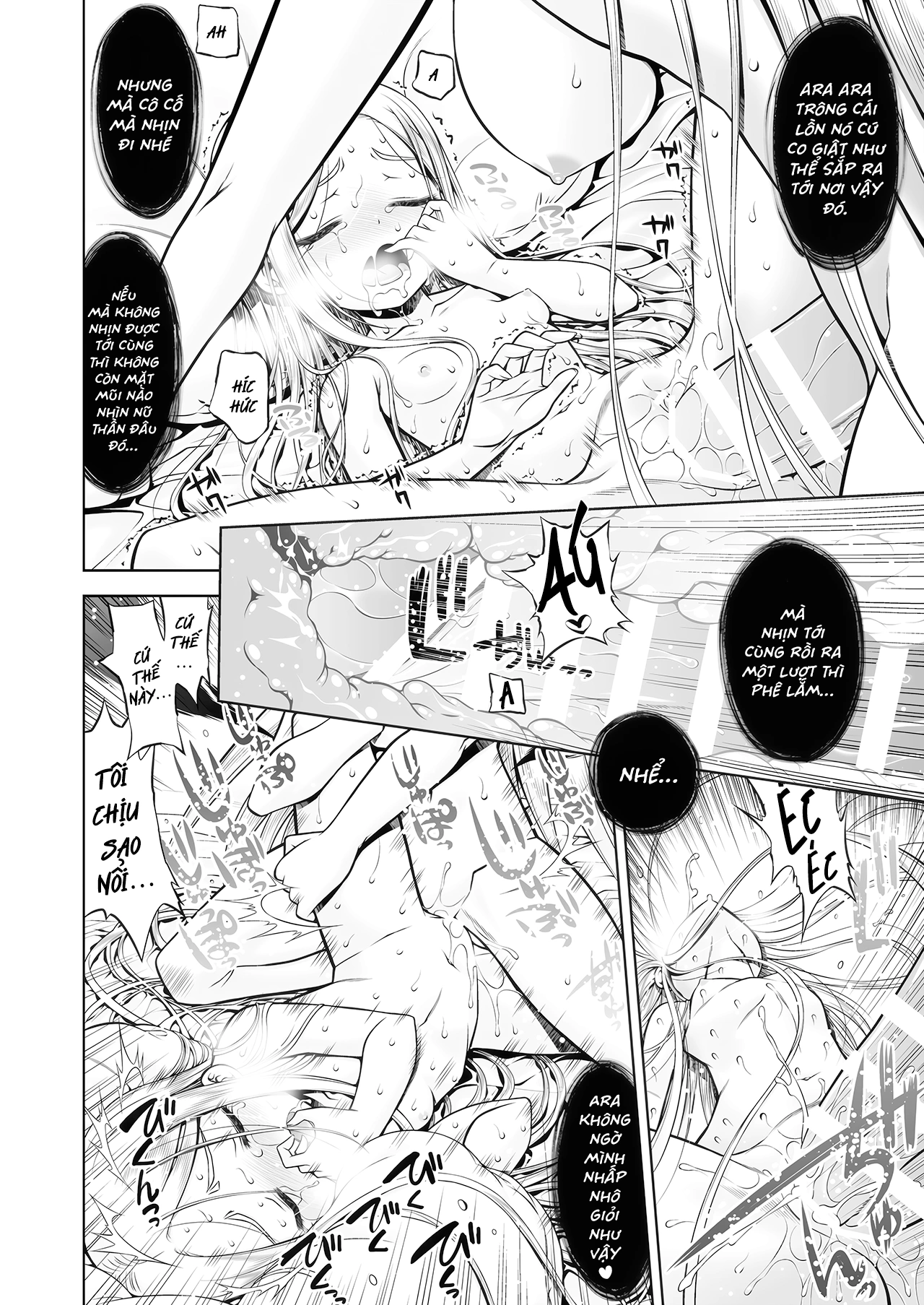 HentaiVN.net - Ảnh 46 - Đoạ Lạc Thánh Nữ Và Dâm Yêu - Chap 2: 82 Trang Bùng Lổ