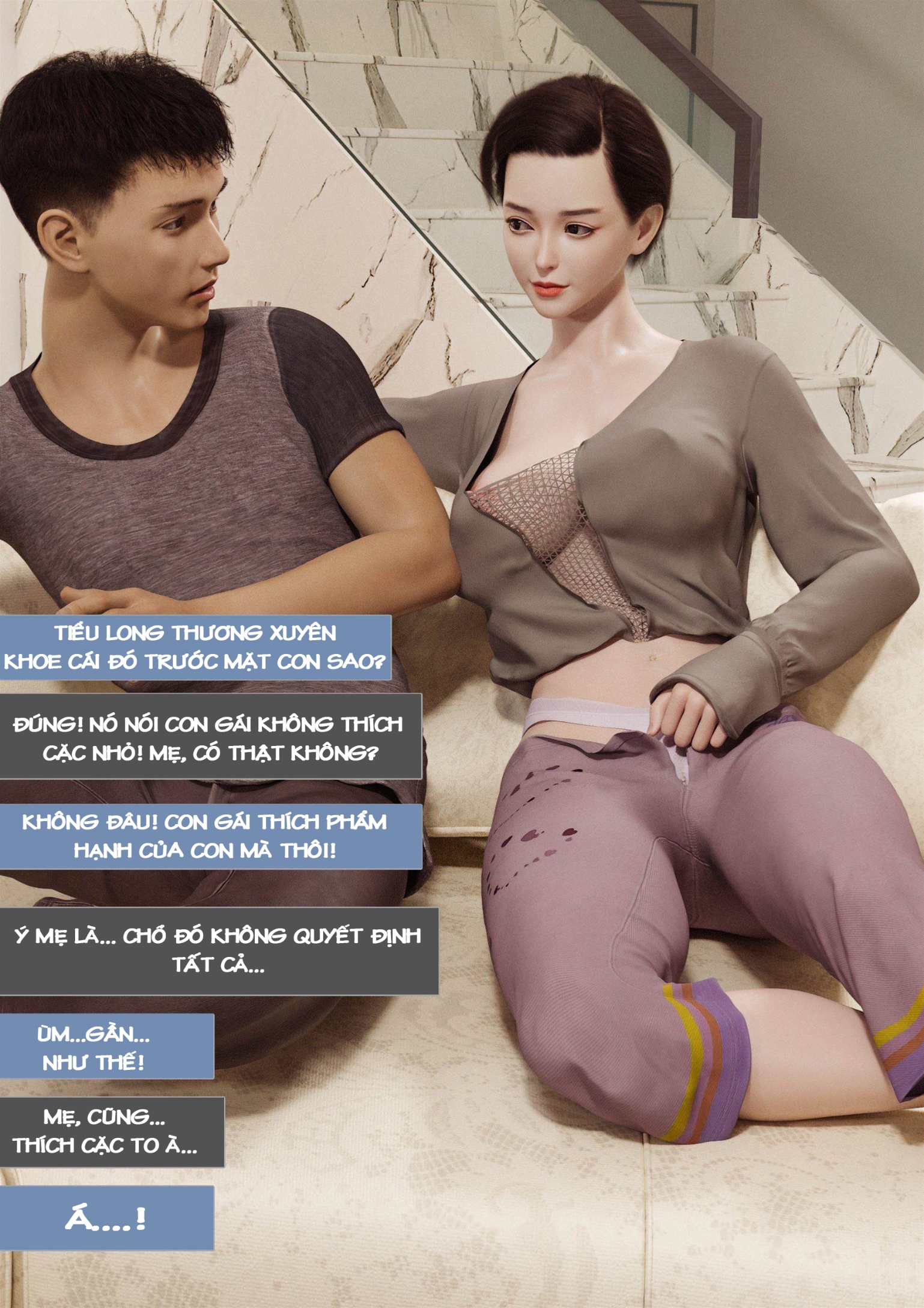 HentaiVN.net - Ảnh 46 - Ham Muốn Kì Lạ Với Mẹ - Chương 1 Sở Thích Kì Lạ Của Con Trai và Buổi Chụp Ảnh Của Hai Mẹ Con