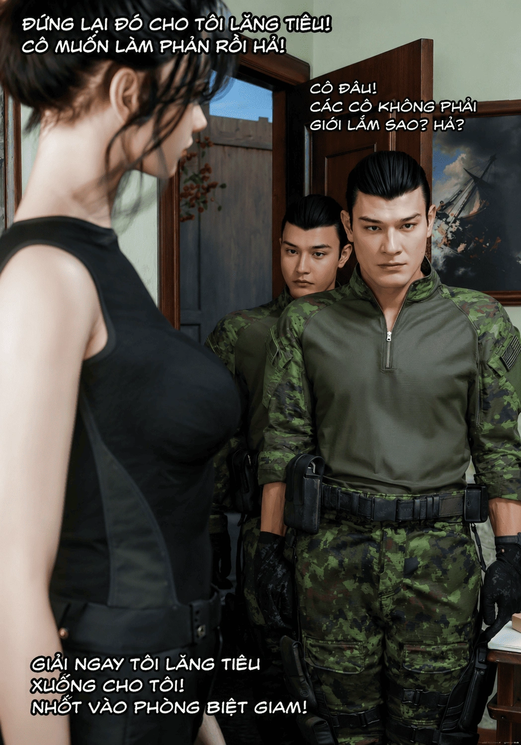 HentaiVN.net - Ảnh 48 - Mật vụ phượng hoàng - Chương 9
