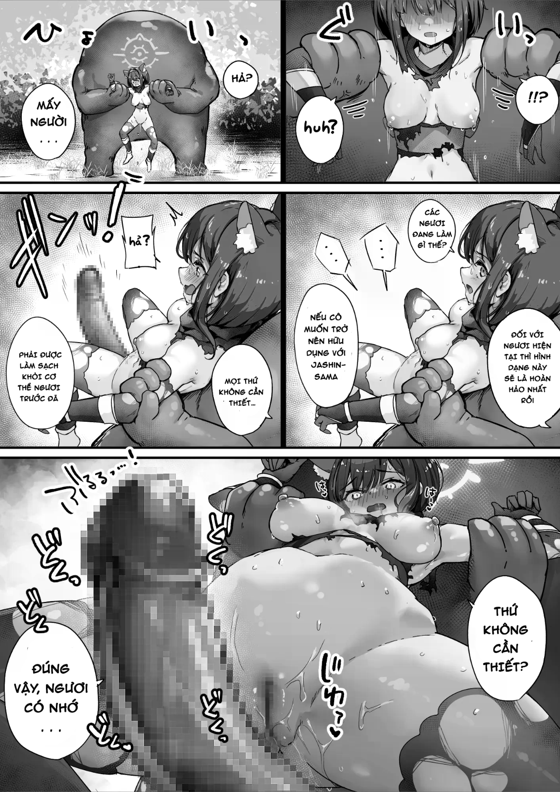 HentaiVN.net - Ảnh 47 - Tower of a Hundred Impurities Part One: A Kunoichi's battle against Slimes - Chap 1