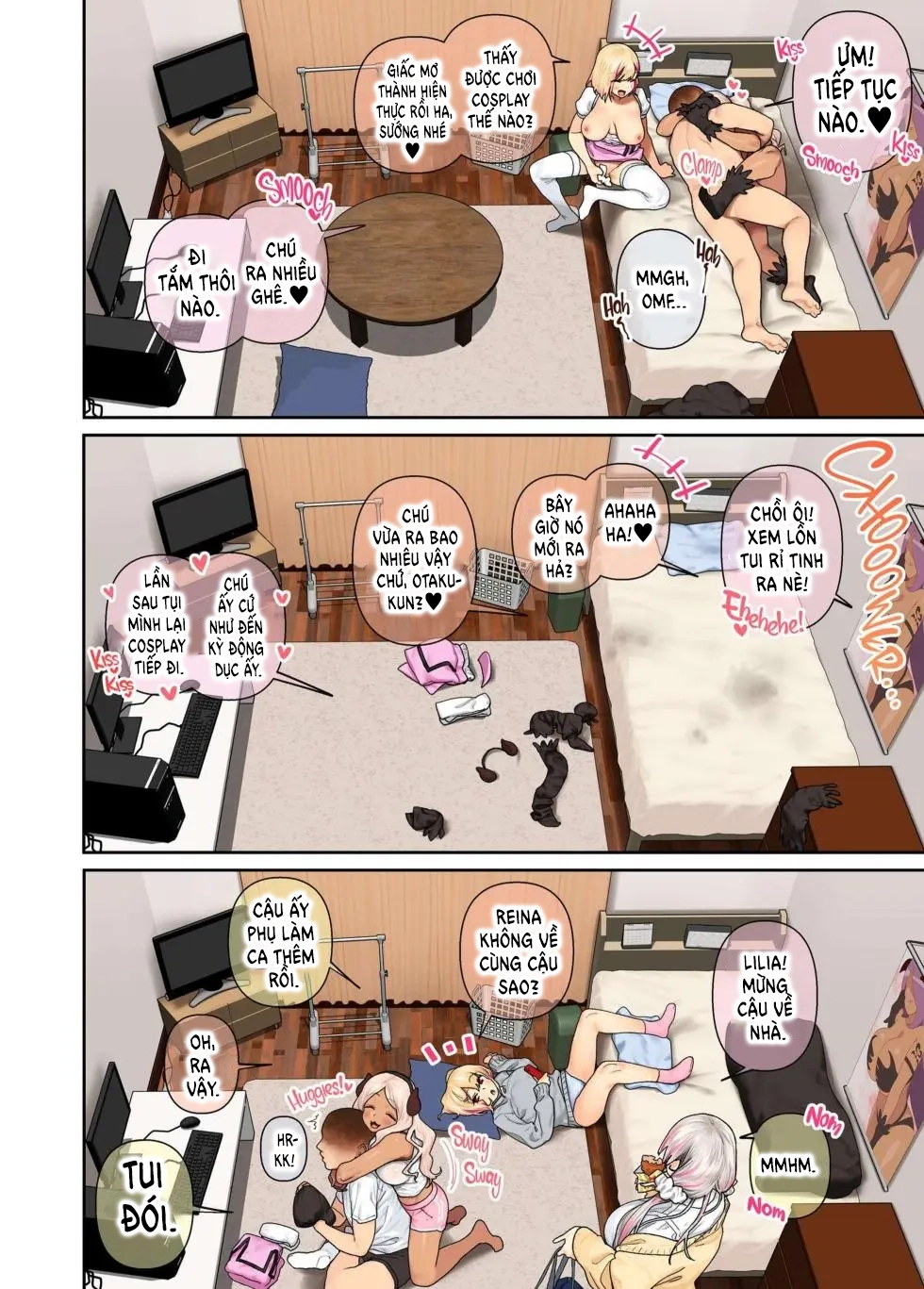 HentaiVN.net - Ảnh 49 - Gyaru Harem Invasion 2 - oneshot