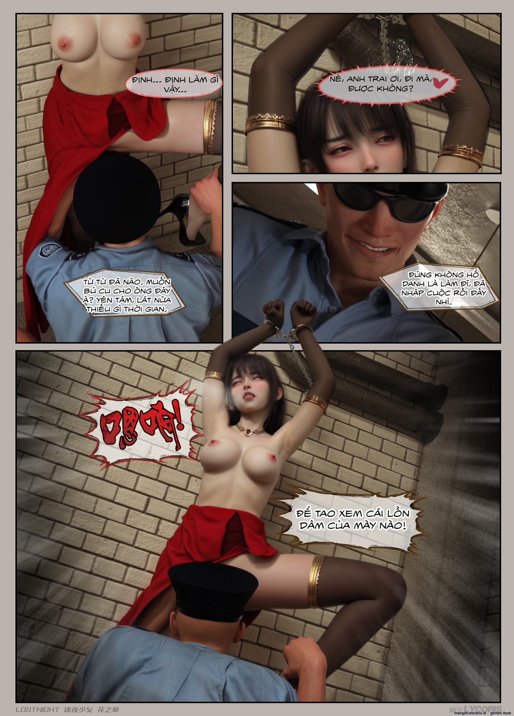 HentaiVN.net - Ảnh 50 - Thiếu Nữ Lạc Trong Đêm - Chương Của Hoa - Chương 4