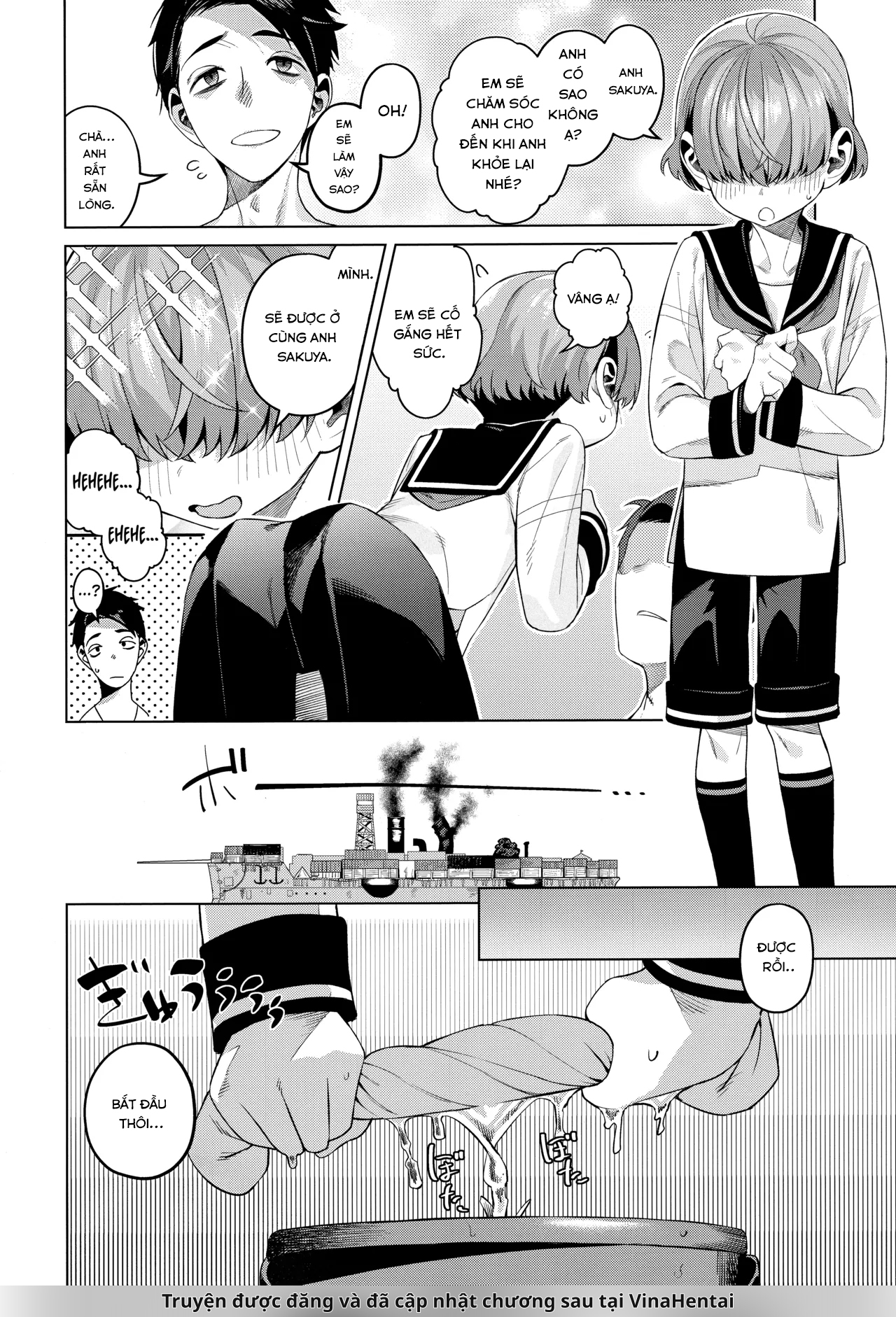 HentaiVN.net - Ảnh 6 - Sự Quyến Rũ Của Một Thủy Thủ - Oneshot