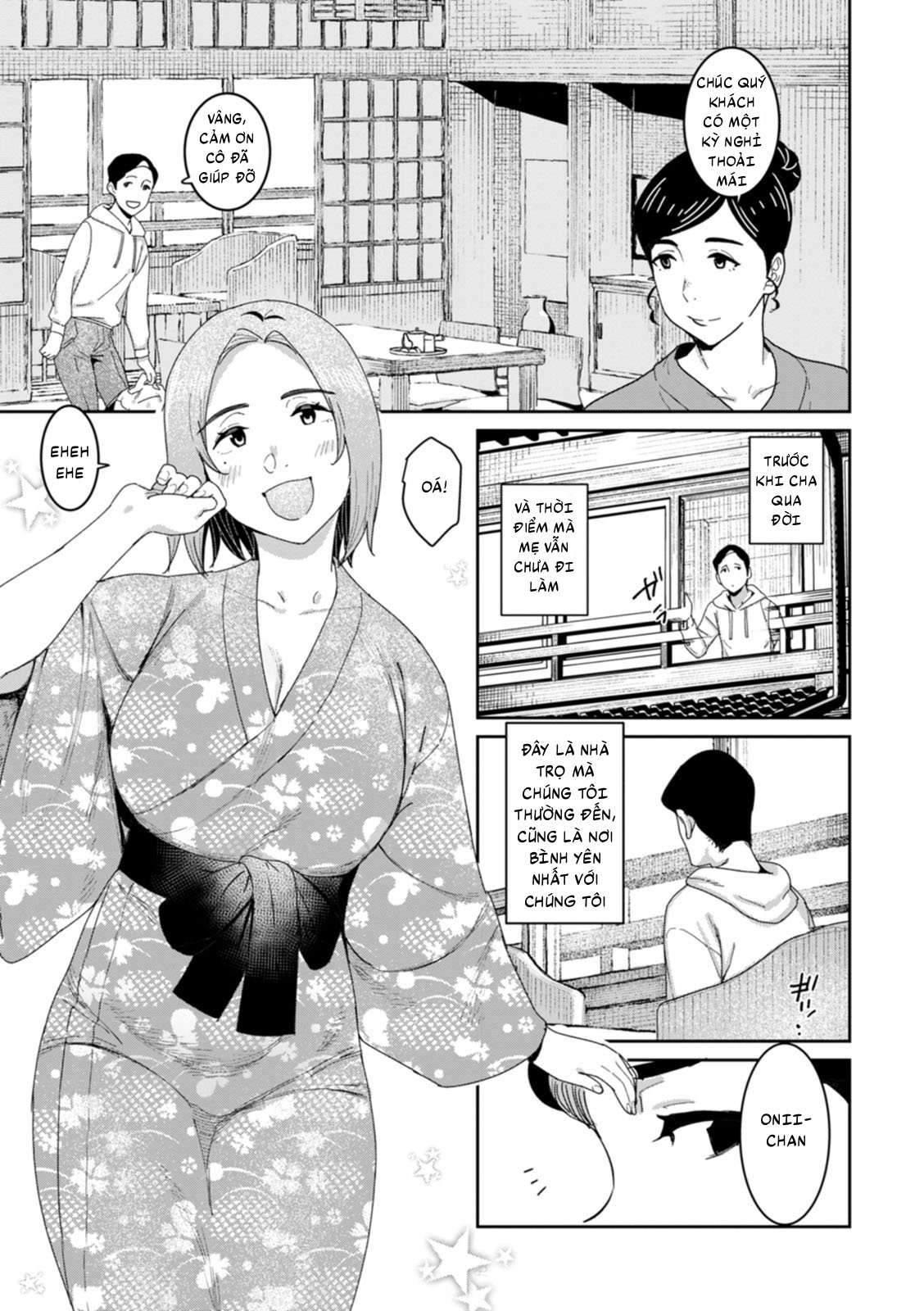 HentaiVN.net - Ảnh 4 - Rakujitsu no Haha - Chap 3