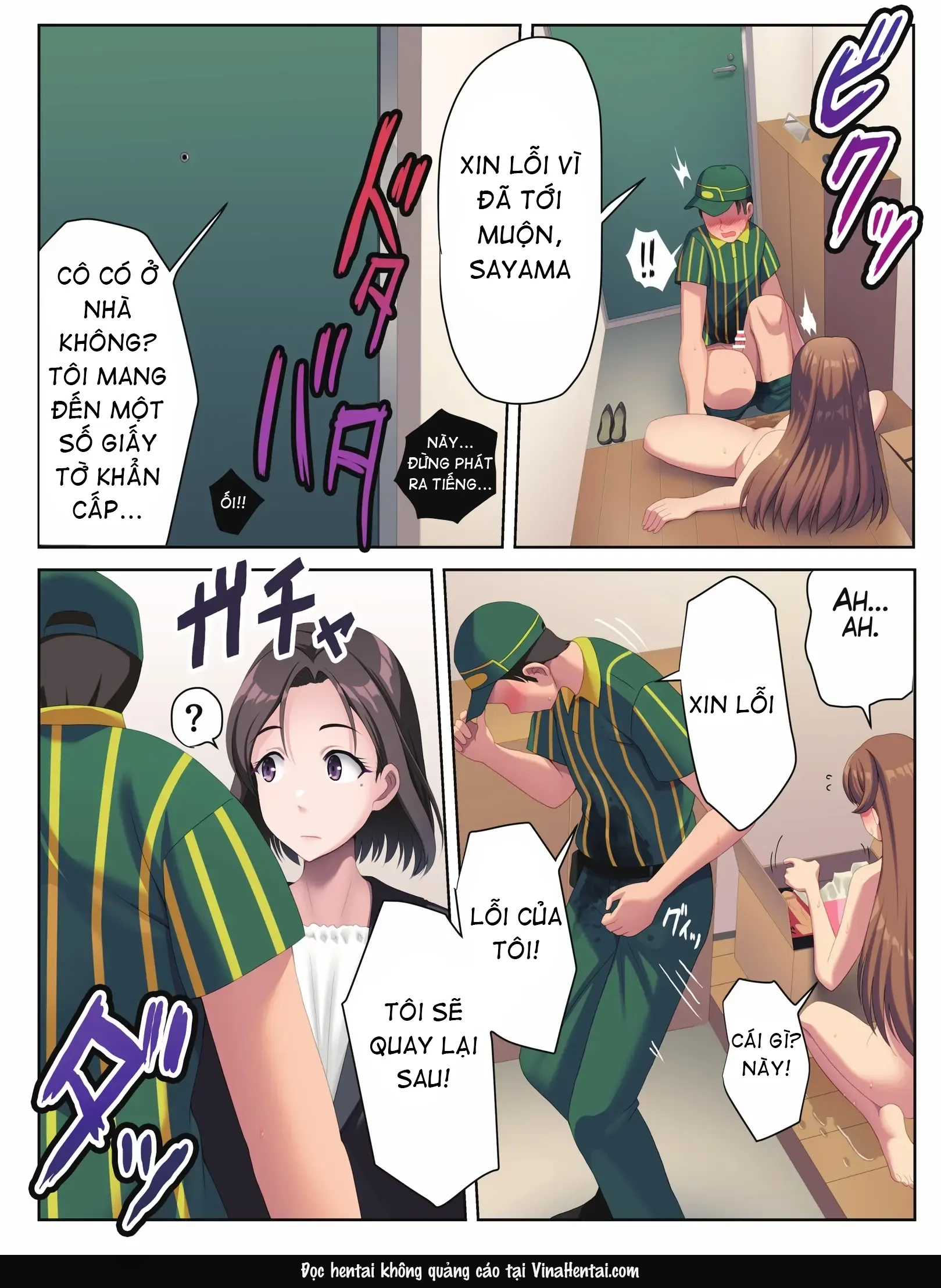 HentaiVN.net - Ảnh 51 - Exposure To Home Delivery - Chap 3