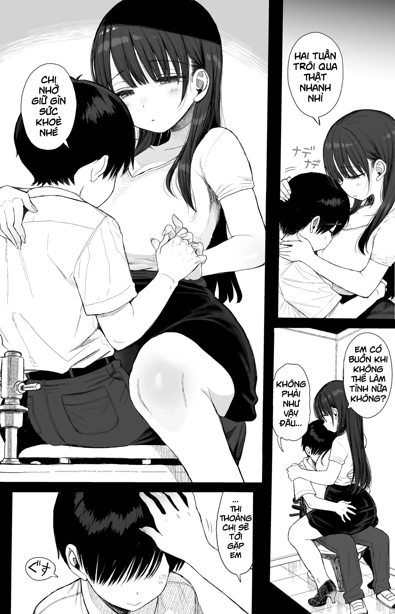 HentaiVN.net - Ảnh 51 - Phải lòng người bạn thuở nhỏ lớn tuổi hơn mình ngay cả khi cô ấy là một cô gái nghịch ngợm - 1_oneshot