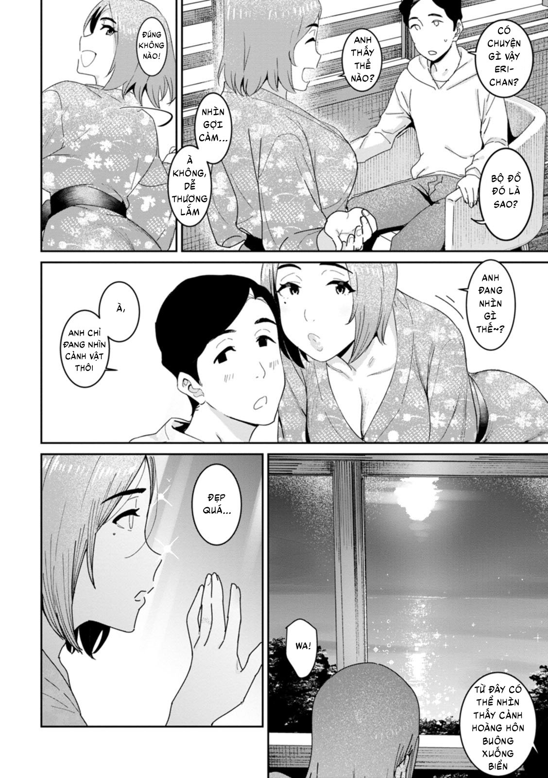 HentaiVN.net - Ảnh 5 - Rakujitsu no Haha - Chap 3