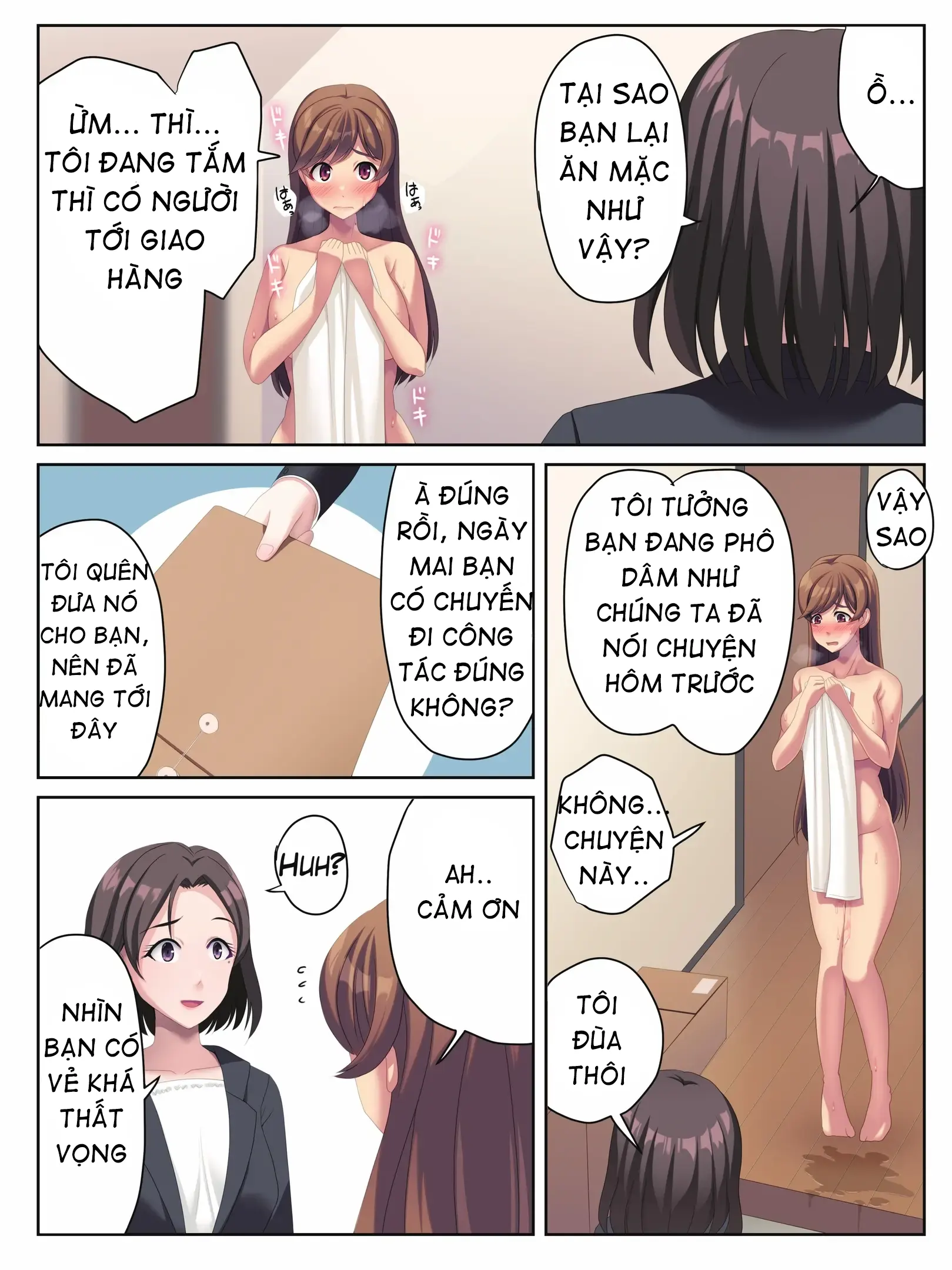 HentaiVN.net - Ảnh 52 - Exposure To Home Delivery - Chap 3