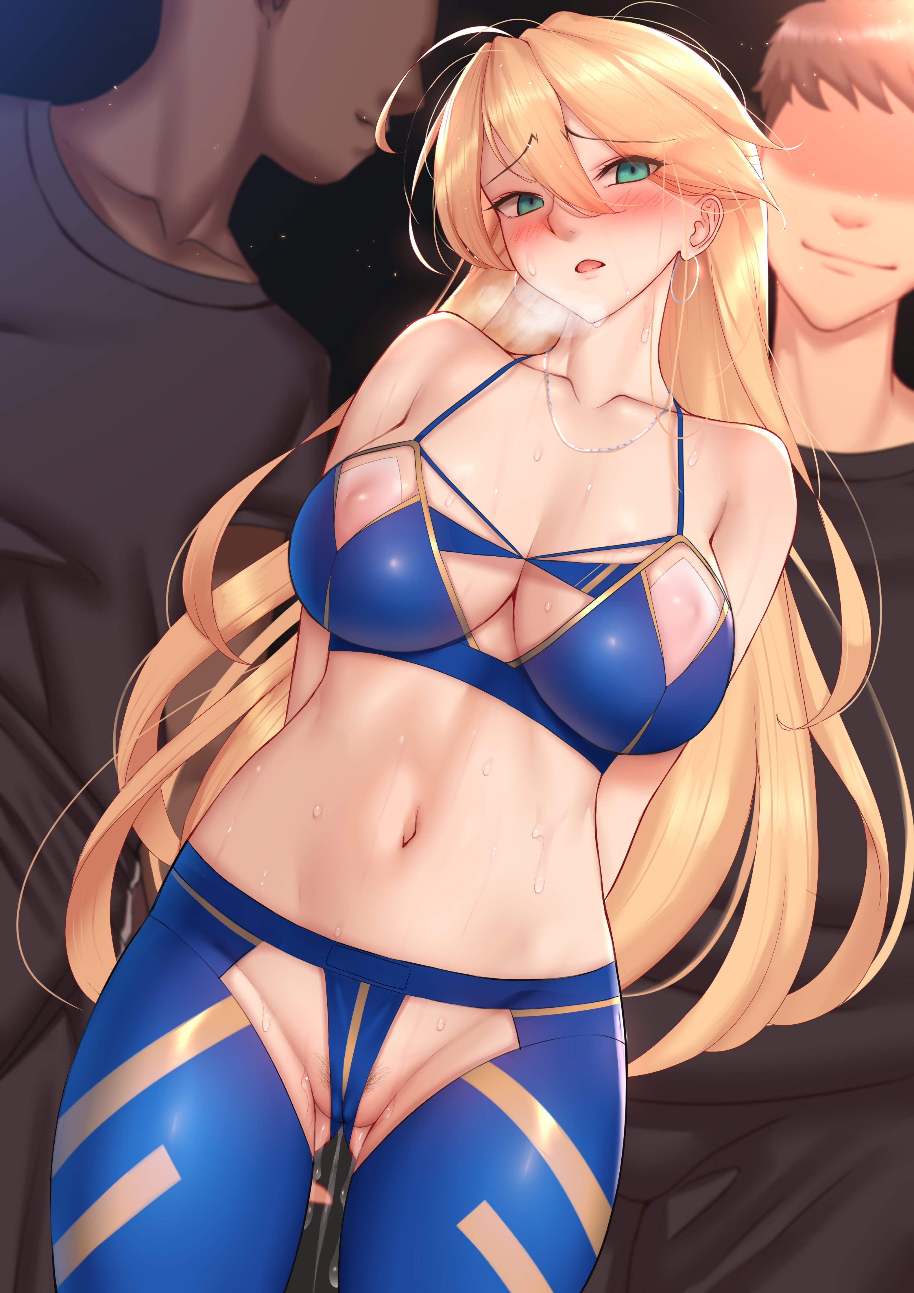 HentaiVN.net - Ảnh 53 - Tuyển tập truyện Genkung - Artoria Pendragon tập pilates, bị dã như thú