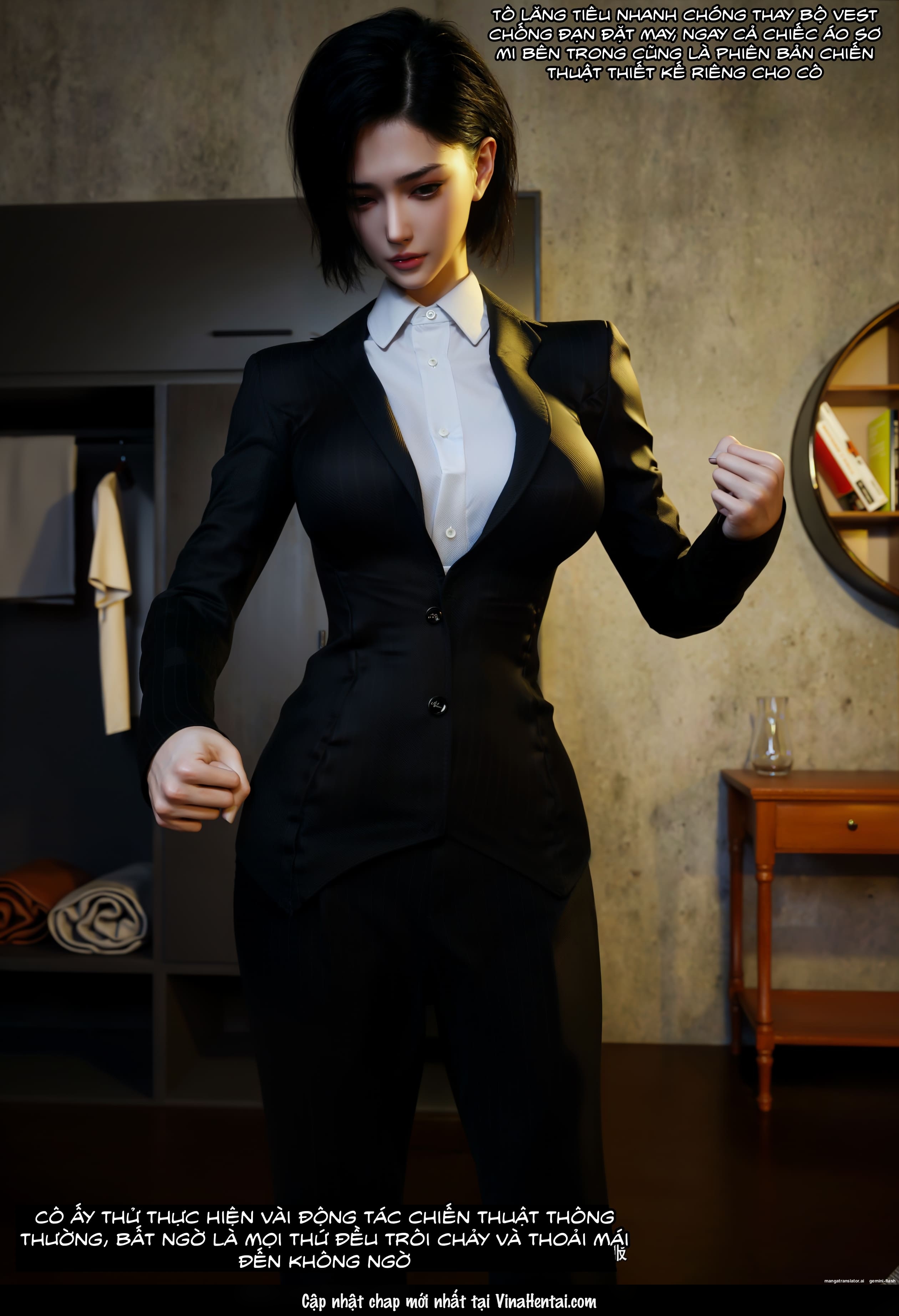 HentaiVN.net - Ảnh 54 - Mật vụ phượng hoàng - Chương 15