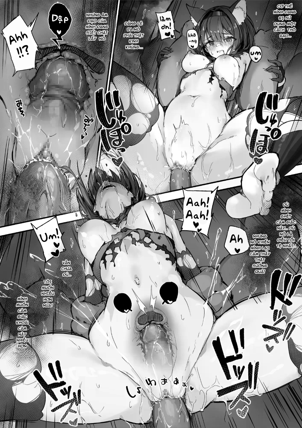 HentaiVN.net - Ảnh 55 - Tower of a Hundred Impurities Part One: A Kunoichi's battle against Slimes - Chap 1
