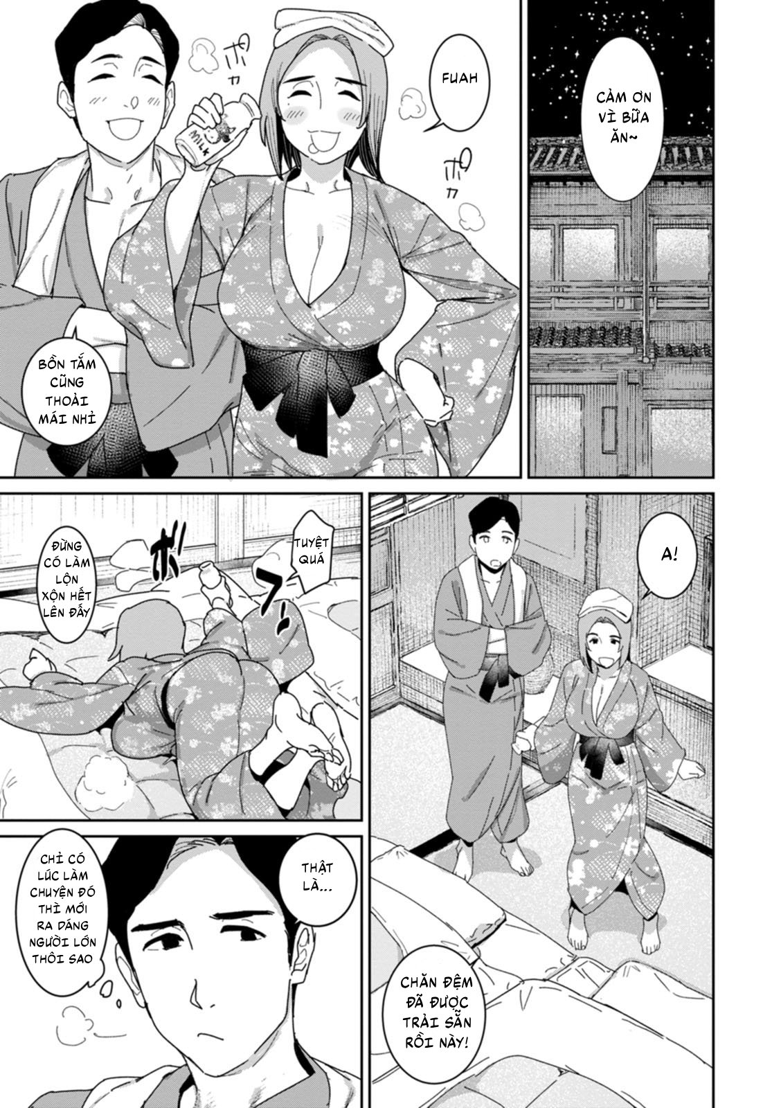 HentaiVN.net - Ảnh 10 - Rakujitsu no Haha - Chap 3