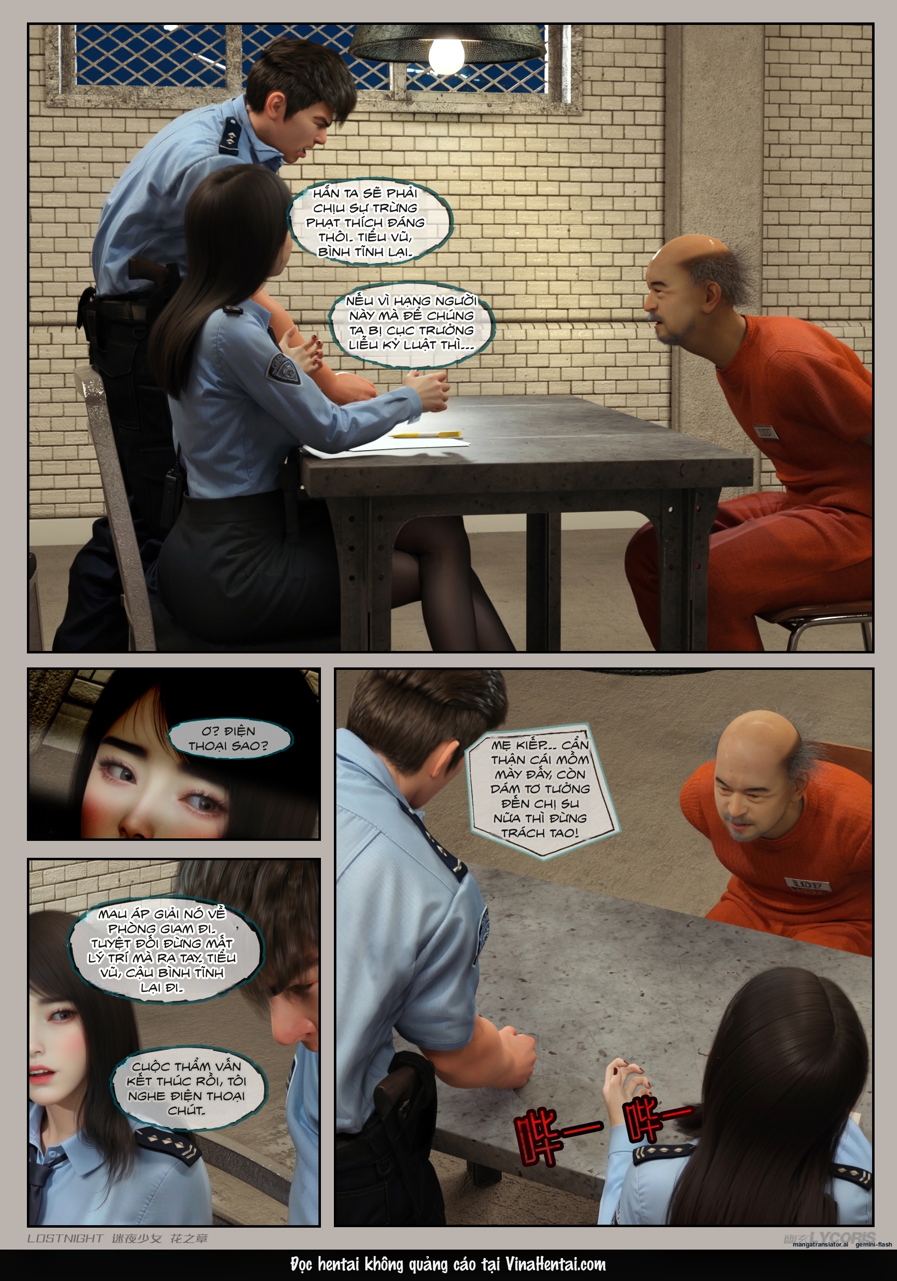 HentaiVN.net - Ảnh 59 - Thiếu Nữ Lạc Trong Đêm - Chương Của Hoa - Chương 2