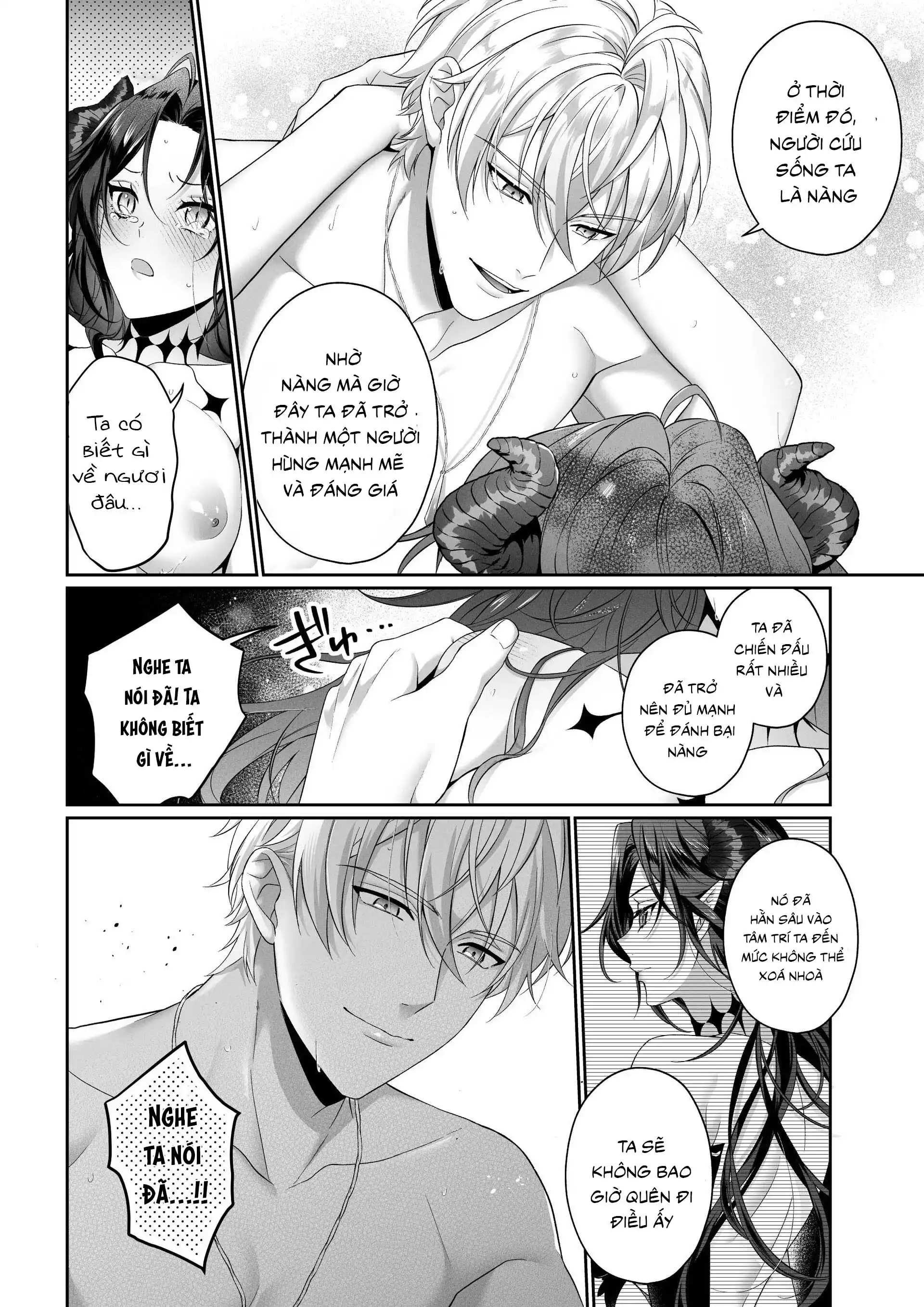 HentaiVN.net - Ảnh 24 -  Ma Vương Ngây Thơ Vô Tri Bị Dũng Sĩ Cuồng Tình Bắt Giữ - Chap 2