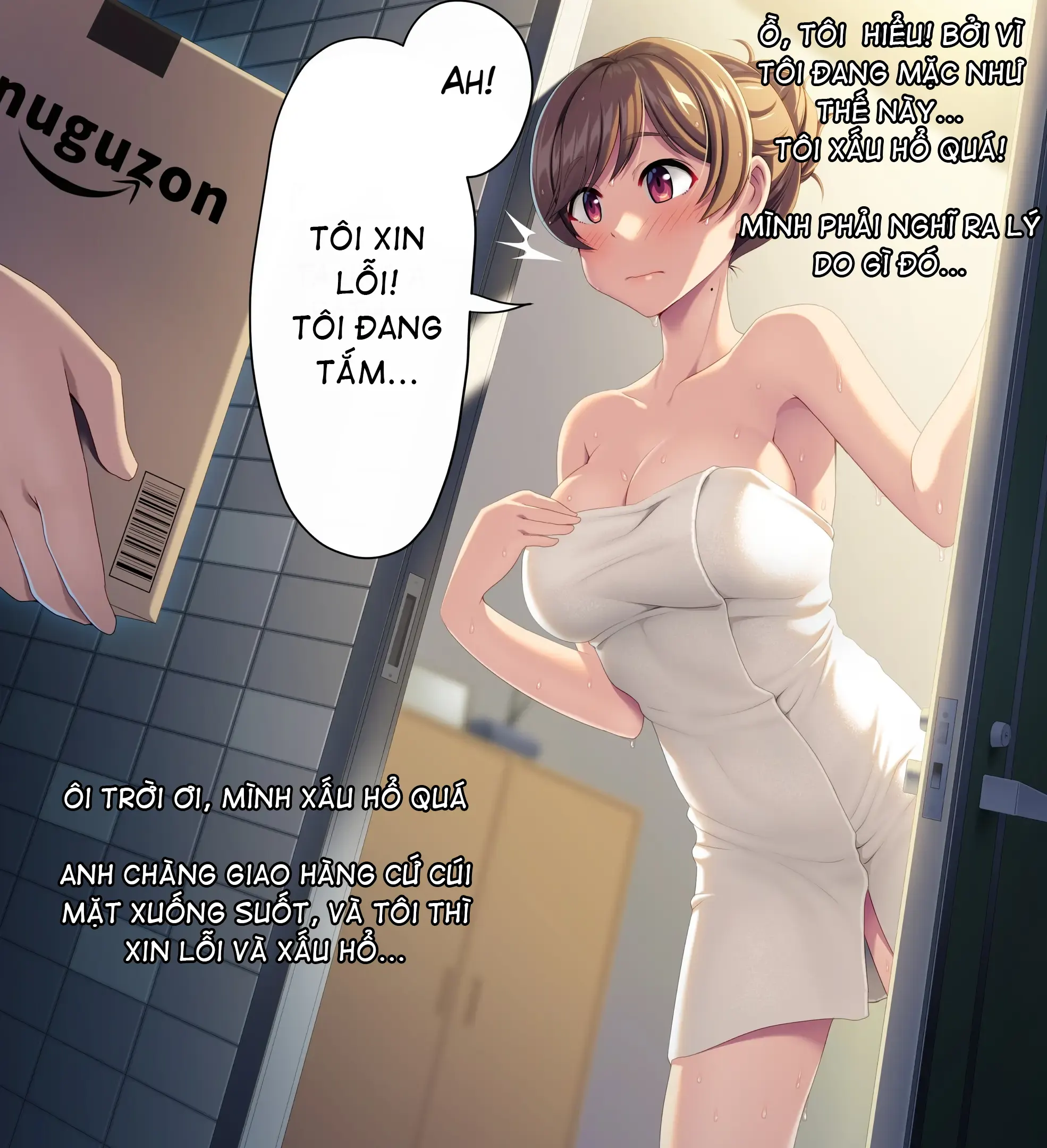 HentaiVN.net - Ảnh 5 - Exposure To Home Delivery - Chap 1