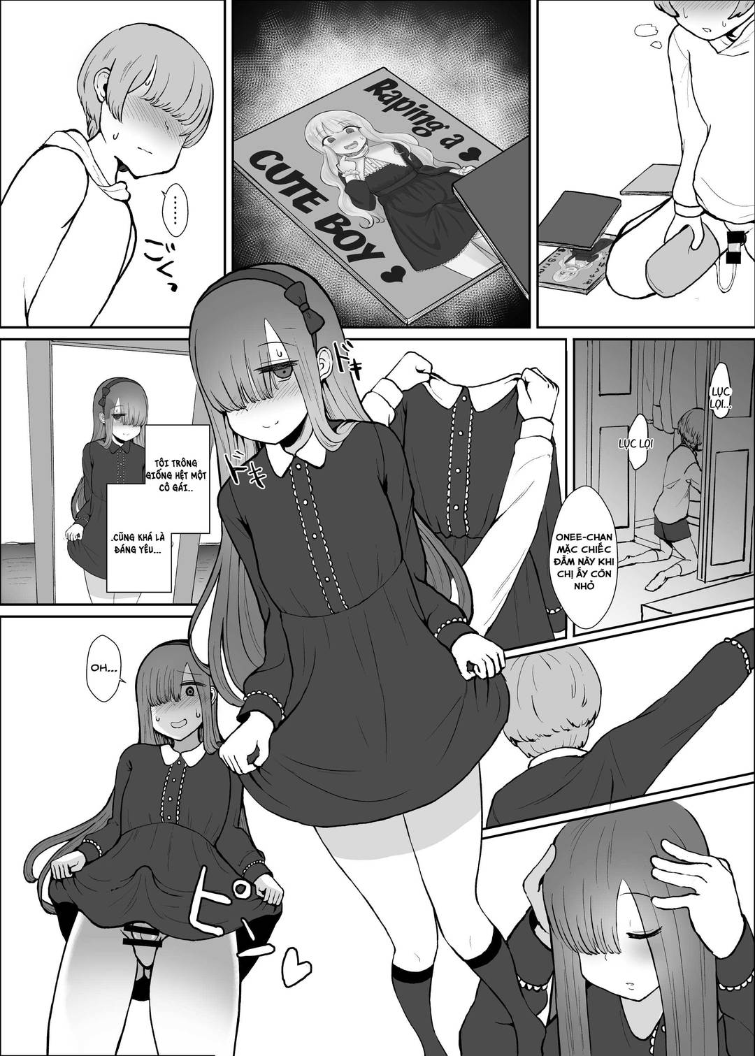 HentaiVN.net - Ảnh 7 - Phòng của chị gái - Oneshot