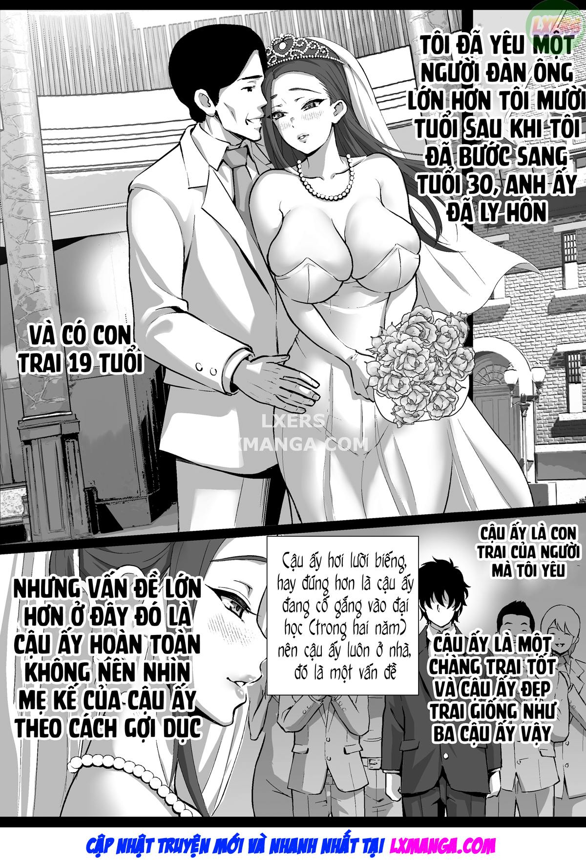 HentaiVN.net - Ảnh 7 - Mẹ kế ngực khủng giúp tôi học - Oneshot