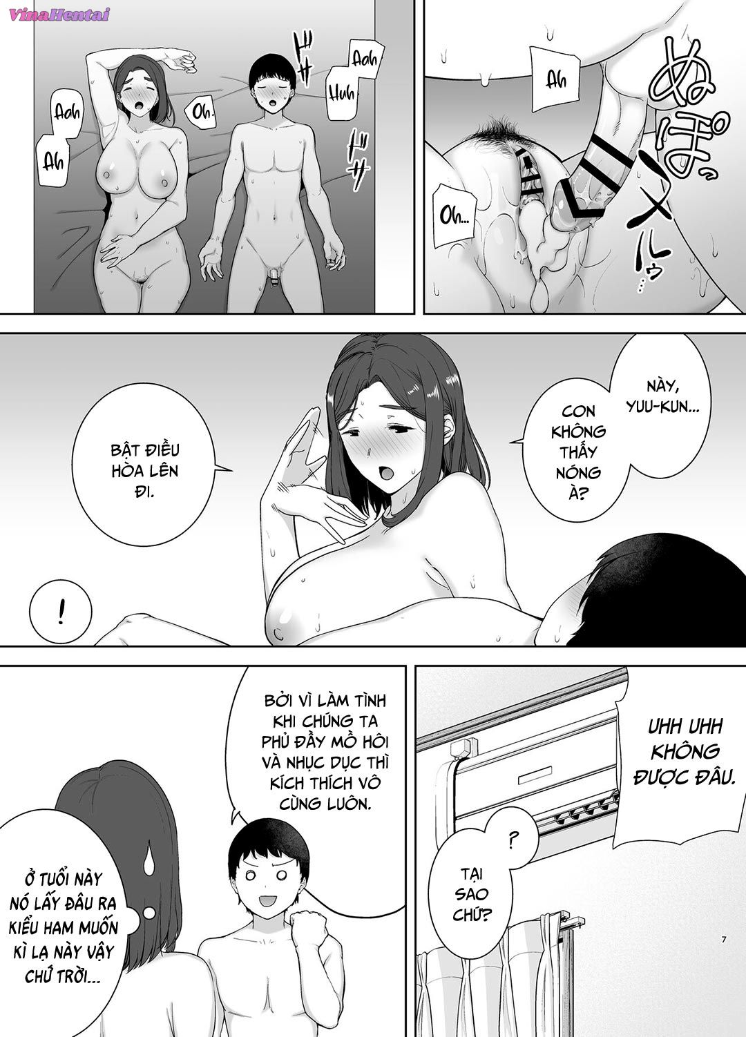 HentaiVN.net - Ảnh 6 - Mẹ chính là người tôi yêu! - Chap 3