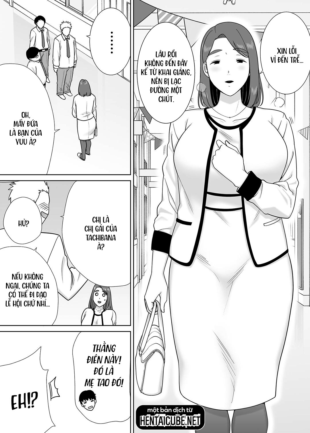 HentaiVN.net - Ảnh 7 - Mẹ chính là người tôi yêu! - Chap 7a
