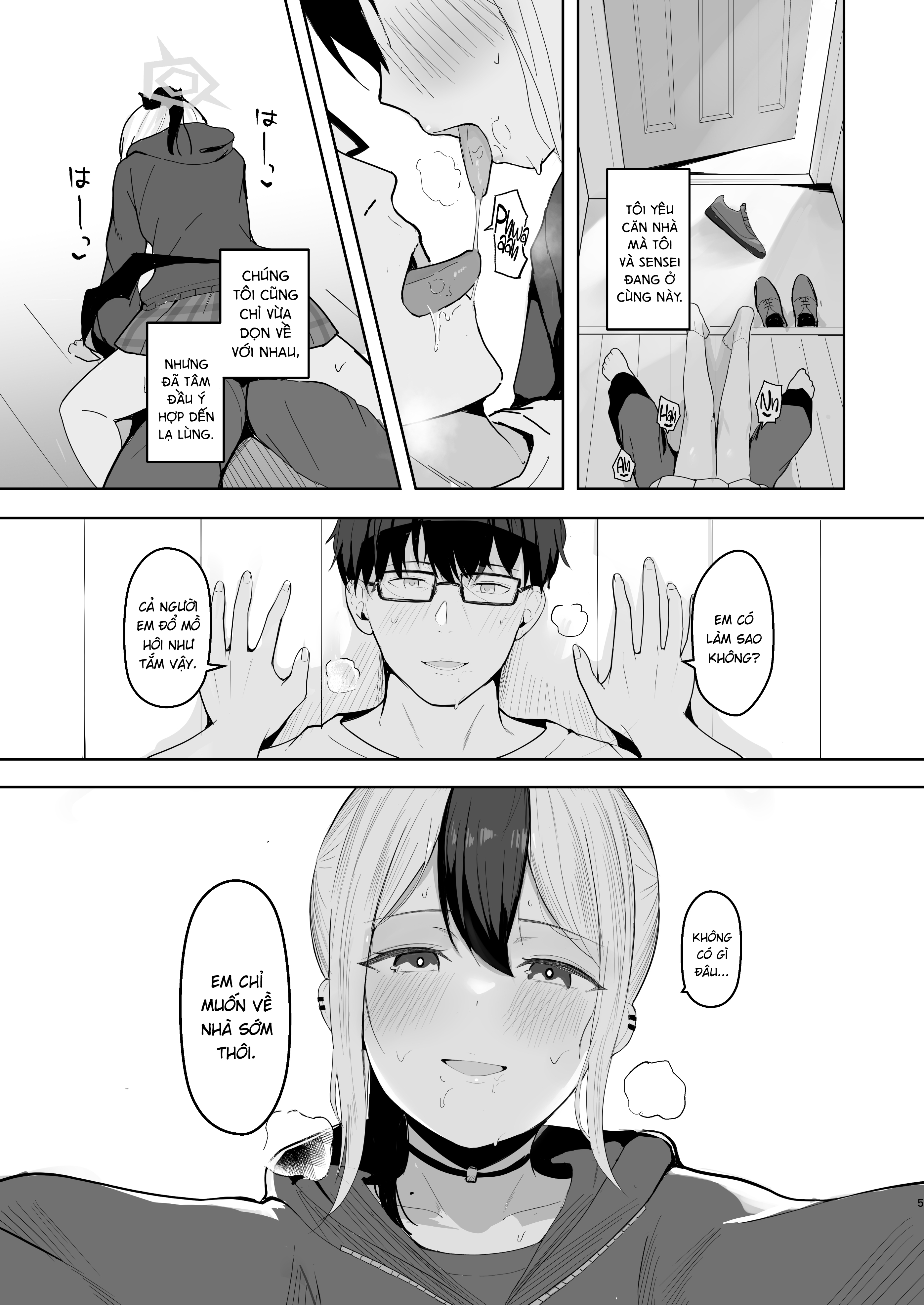 HentaiVN.net - Ảnh 6 - Khi Kayoko về một nhà - Nhẹ nhàng tình cẻm