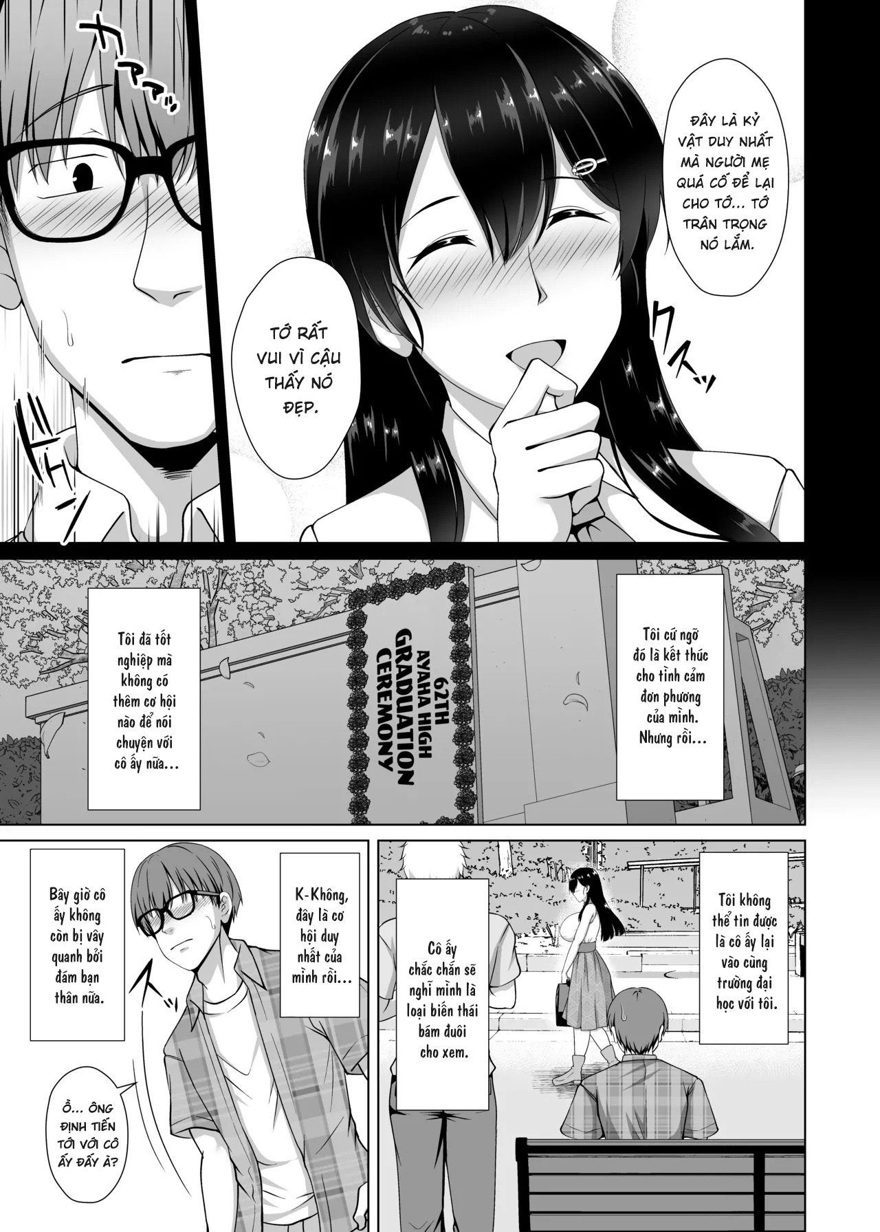 HentaiVN.net - Ảnh 6 -  Kanojo ga Kami o Someta Wake ~Kataomoi no Seiso Kurokami Ojou-sama ga Boku no Shiranai Tokoro de Otoko no Aji o Oboeru Hanashi~ - Oneshot