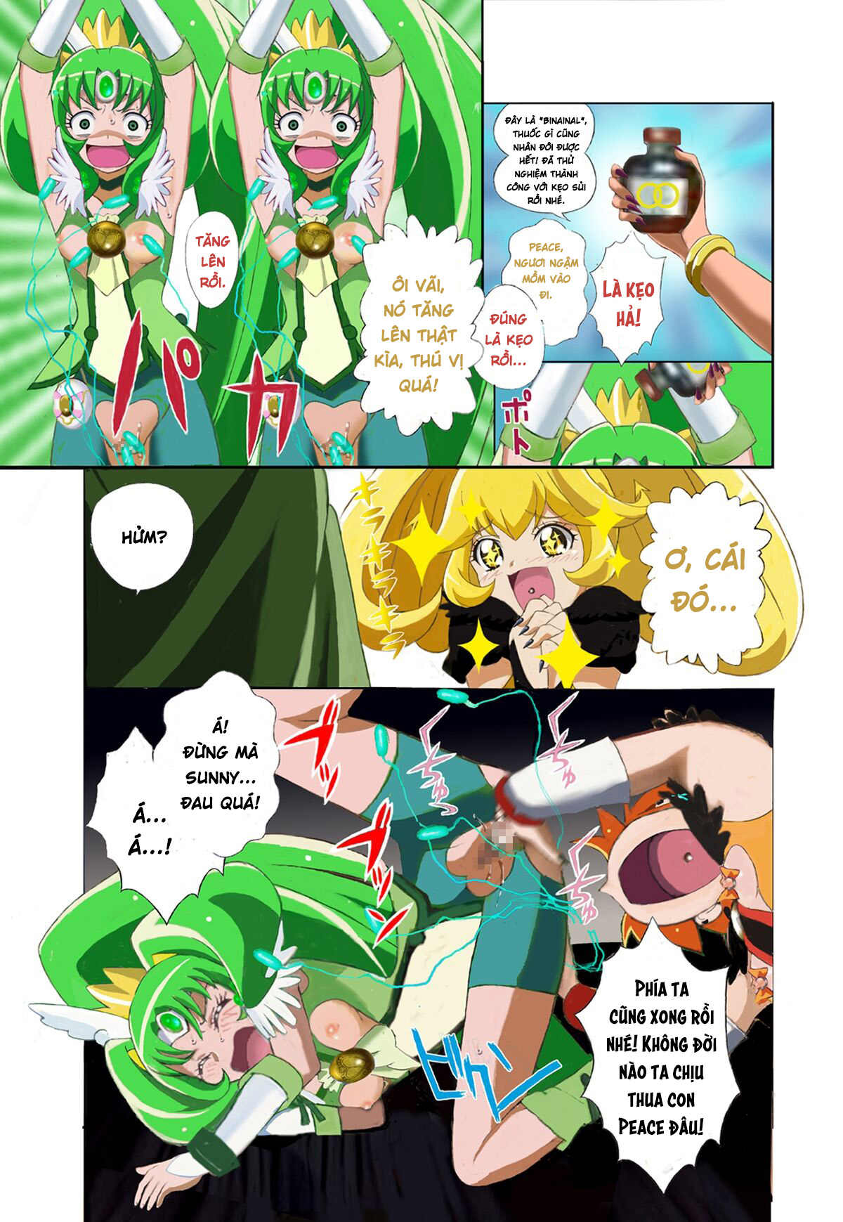 HentaiVN.net - Ảnh 6 - [Ero Tantei Jimusho] Evil Smile PreC*re! Bad End Full Color - Chap 2
