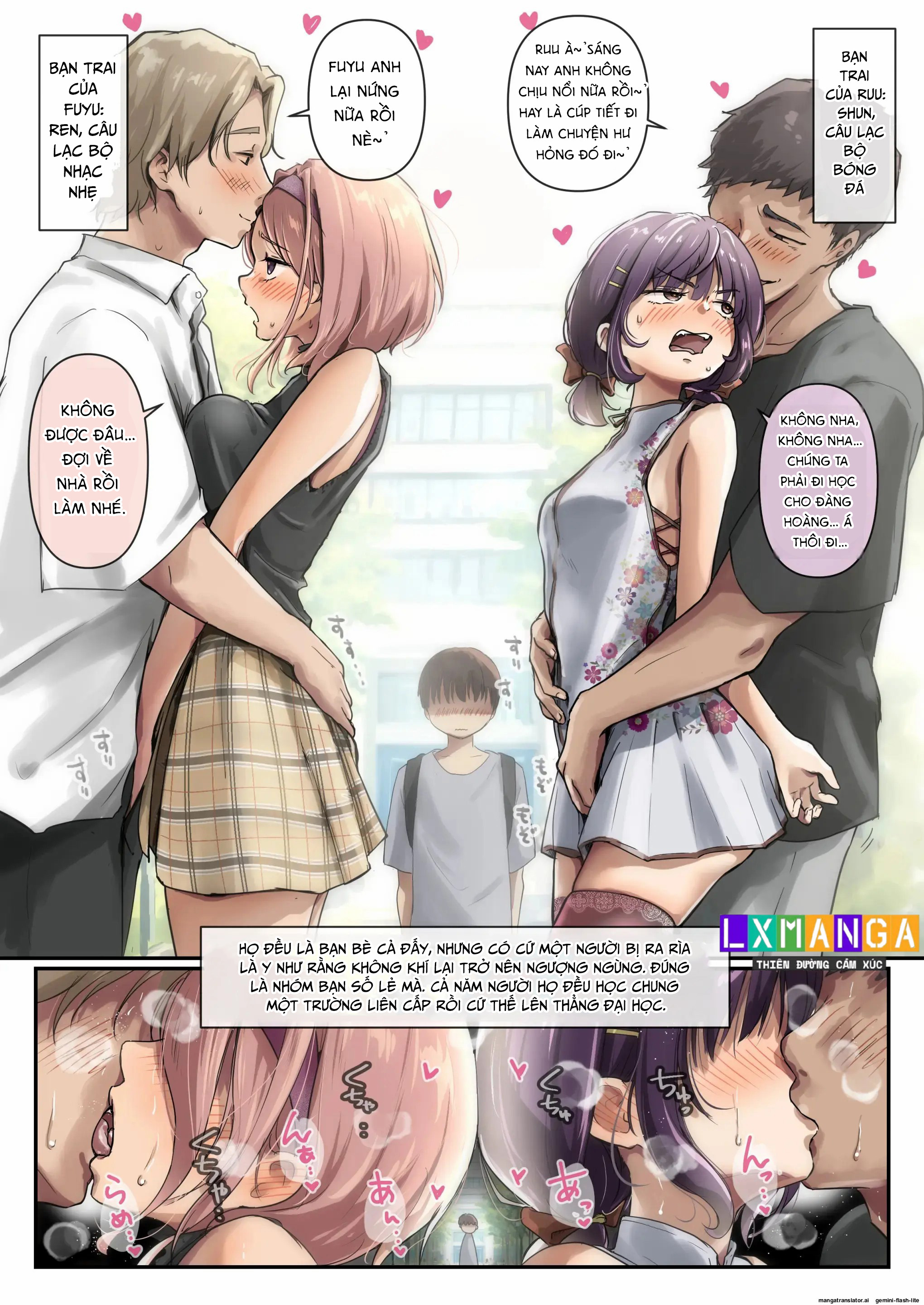 HentaiVN.net - Ảnh 7 - Trên tình bạn là tình địt! - Chap 1