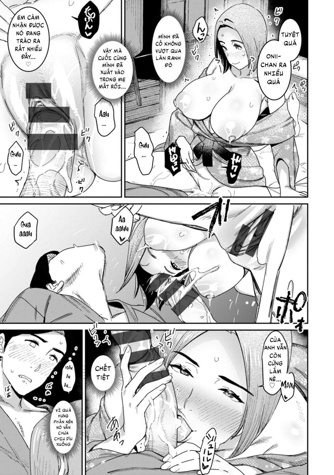 HentaiVN.net - Ảnh 16 - Rakujitsu no Haha - Chap 3