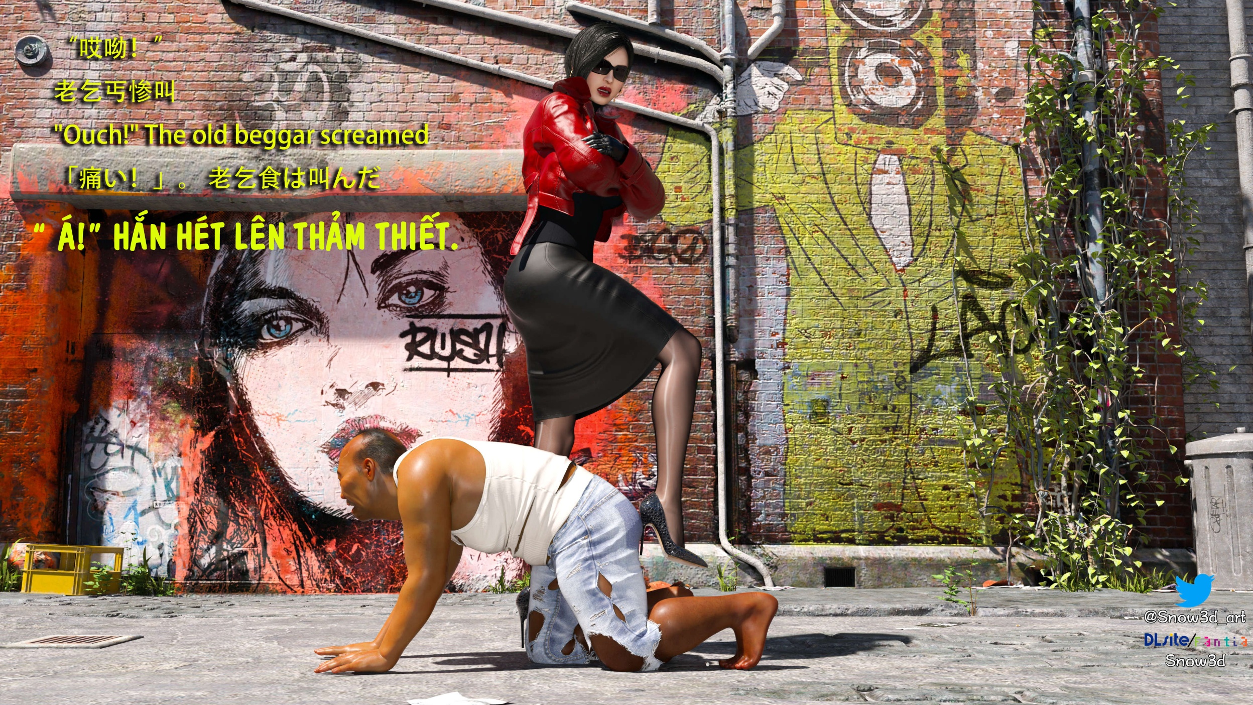 HentaiVN.net - Ảnh 64 - Ada Wong Và Kẻ Ăn Mày - Chap 1