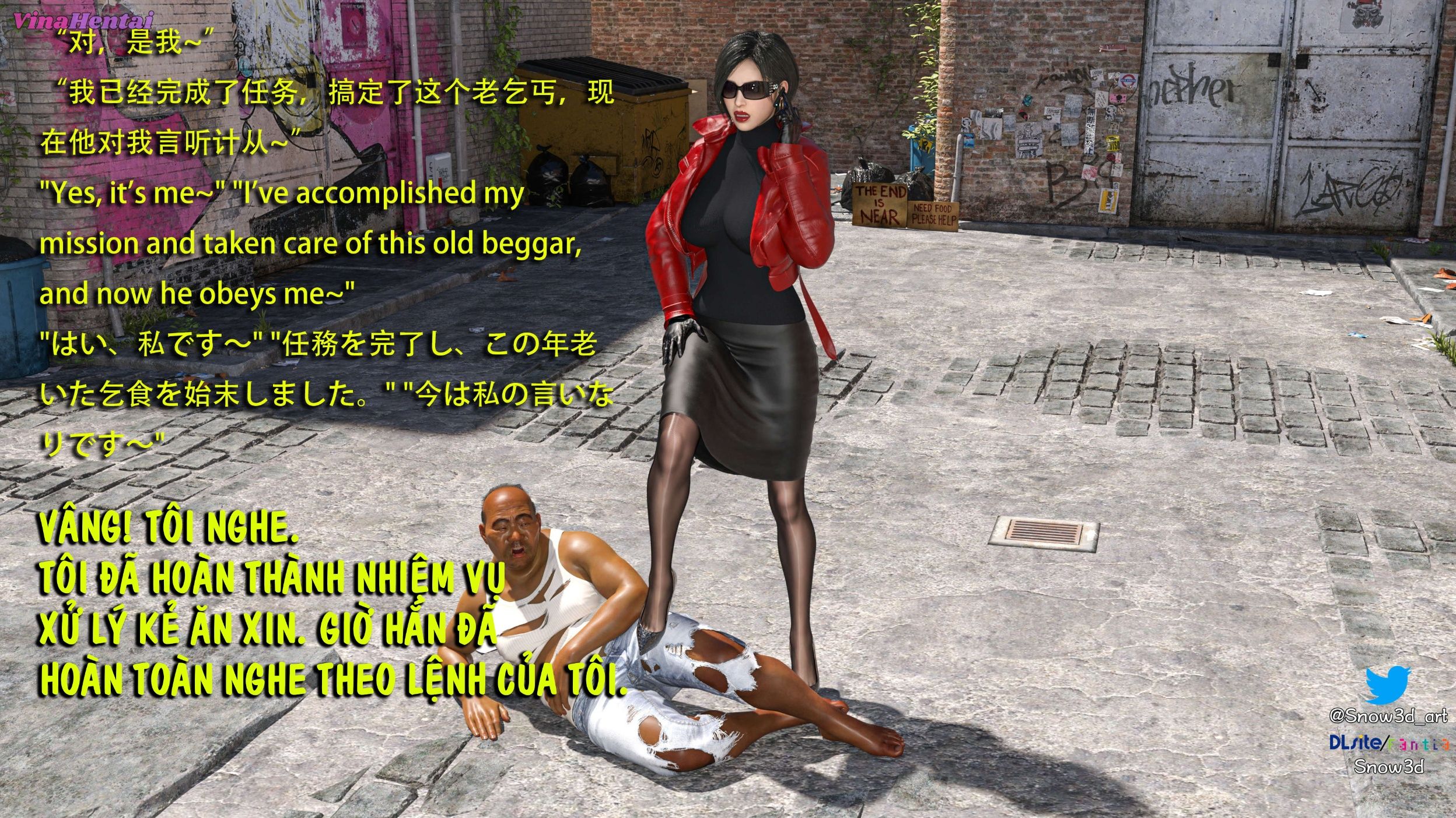 HentaiVN.net - Ảnh 66 - Ada Wong Và Kẻ Ăn Mày - Chap 1