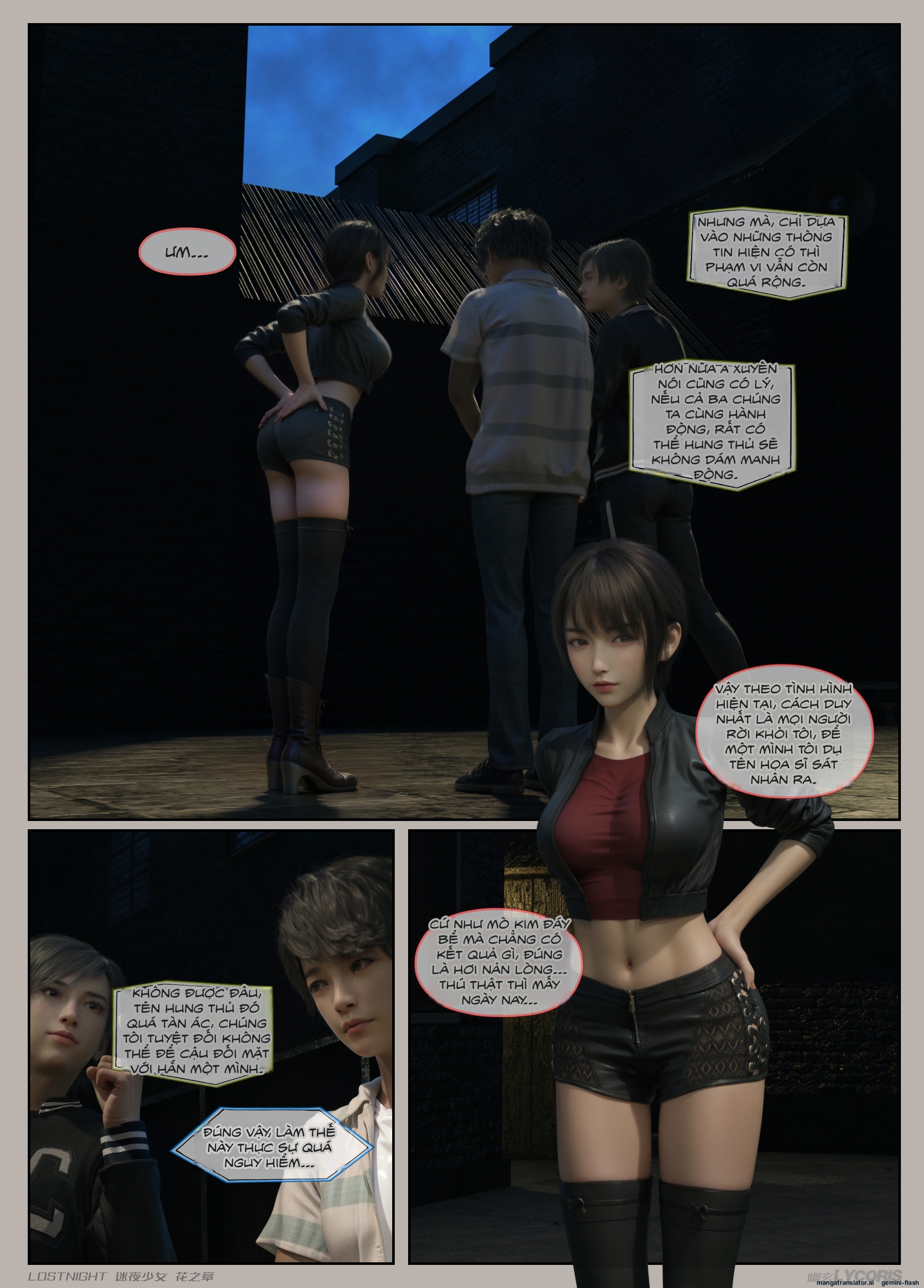 HentaiVN.net - Ảnh 67 - Thiếu Nữ Lạc Trong Đêm - Chương Của Hoa - Chương 2