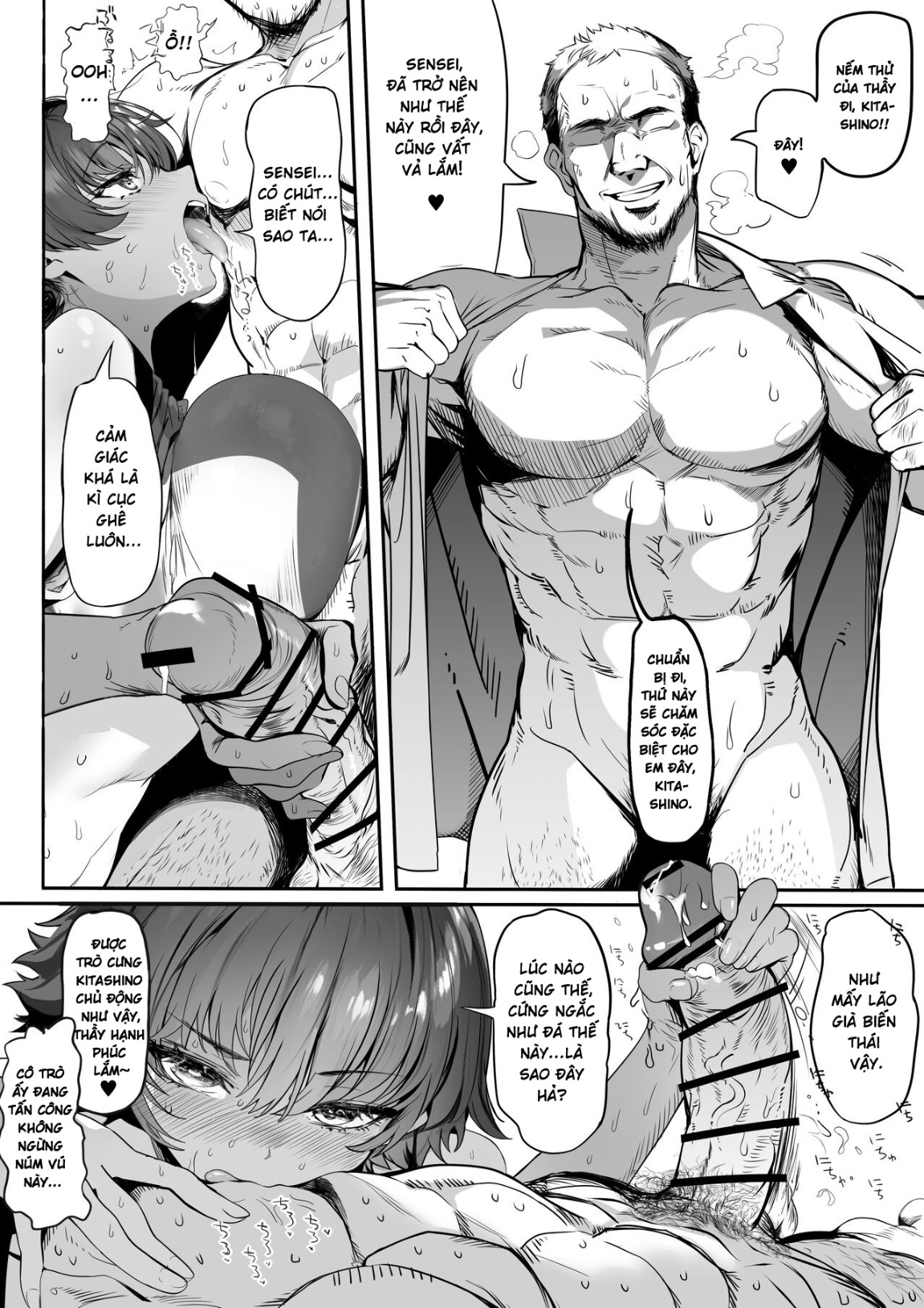 HentaiVN.net - Ảnh 67 - Kansai Gyogyou Kyoudou Kumiai (Marushin)] Rikujoubu no Bokukko Doukyuusei ga Chuunen Komon ni Mesu ni Sareru Ichibu Shijuu - Siêu phẩm