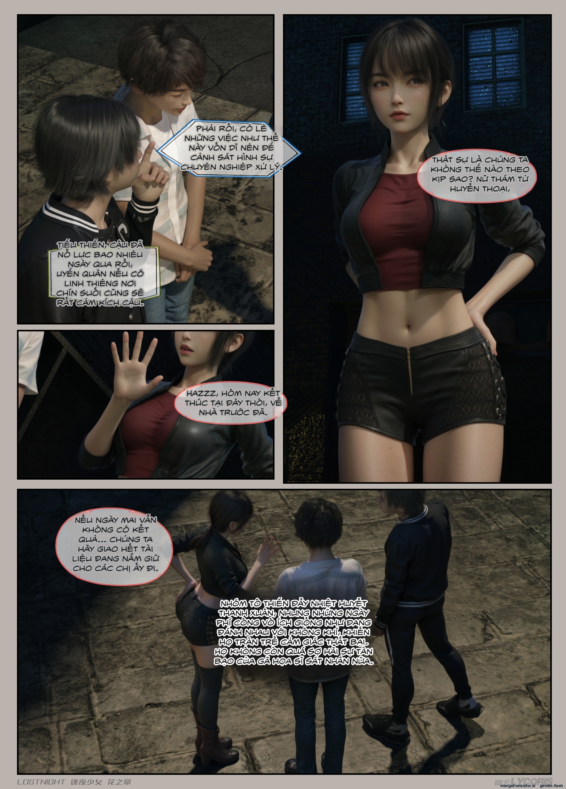 HentaiVN.net - Ảnh 68 - Thiếu Nữ Lạc Trong Đêm - Chương Của Hoa - Chương 2