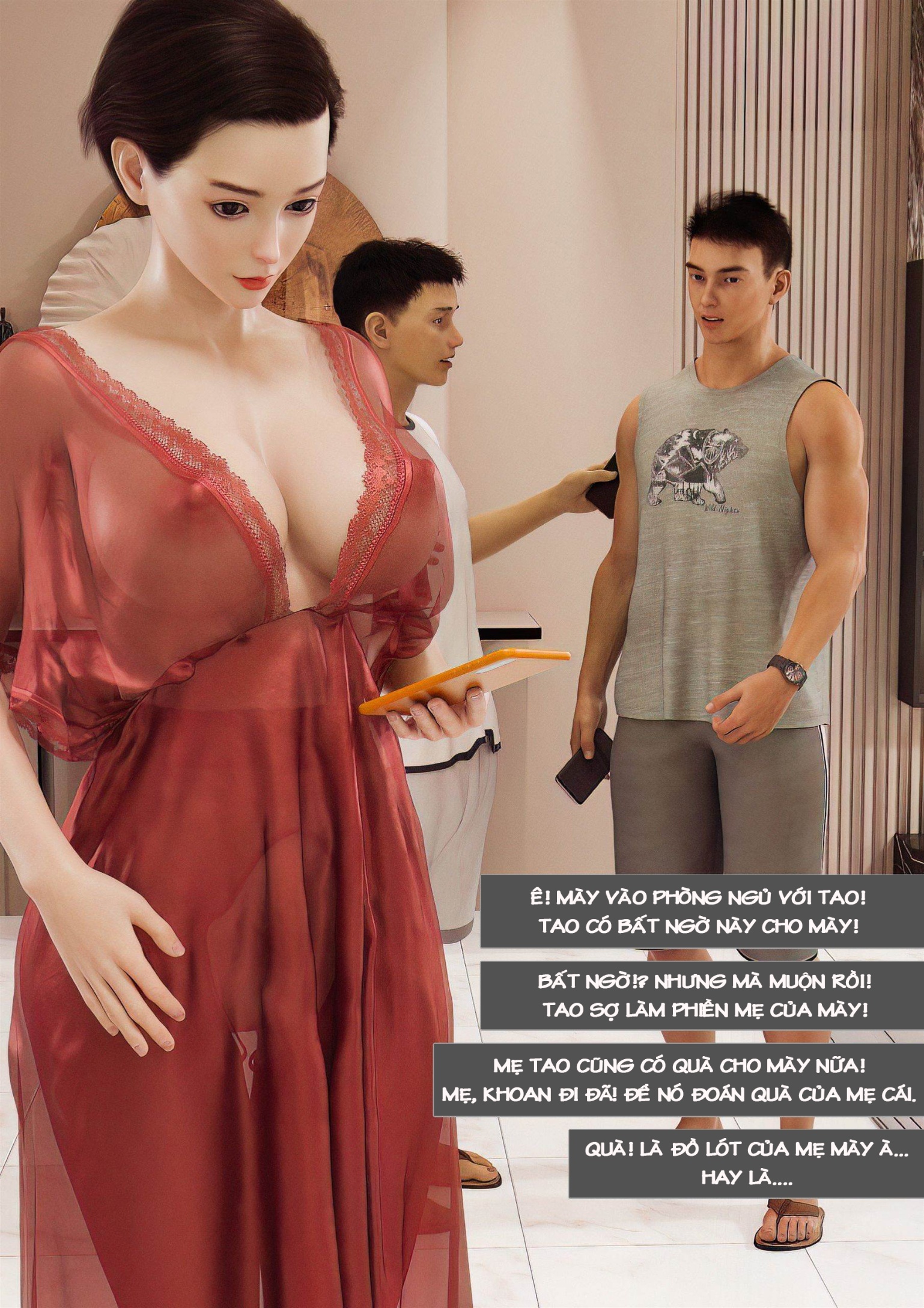 HentaiVN.net - Ảnh 69 - Ham Muốn Kì Lạ Với Mẹ - Chương 2 Hương Vị Mẹ Của Bạn