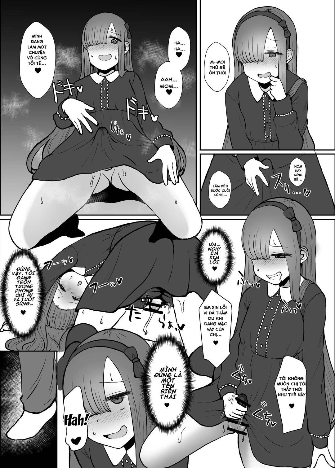 HentaiVN.net - Ảnh 8 - Phòng của chị gái - Oneshot