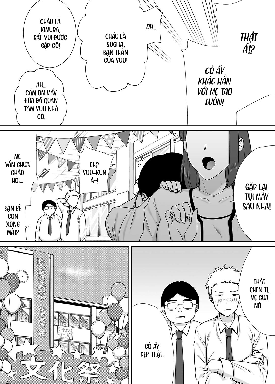 HentaiVN.net - Ảnh 8 - Mẹ chính là người tôi yêu! - Chap 7a