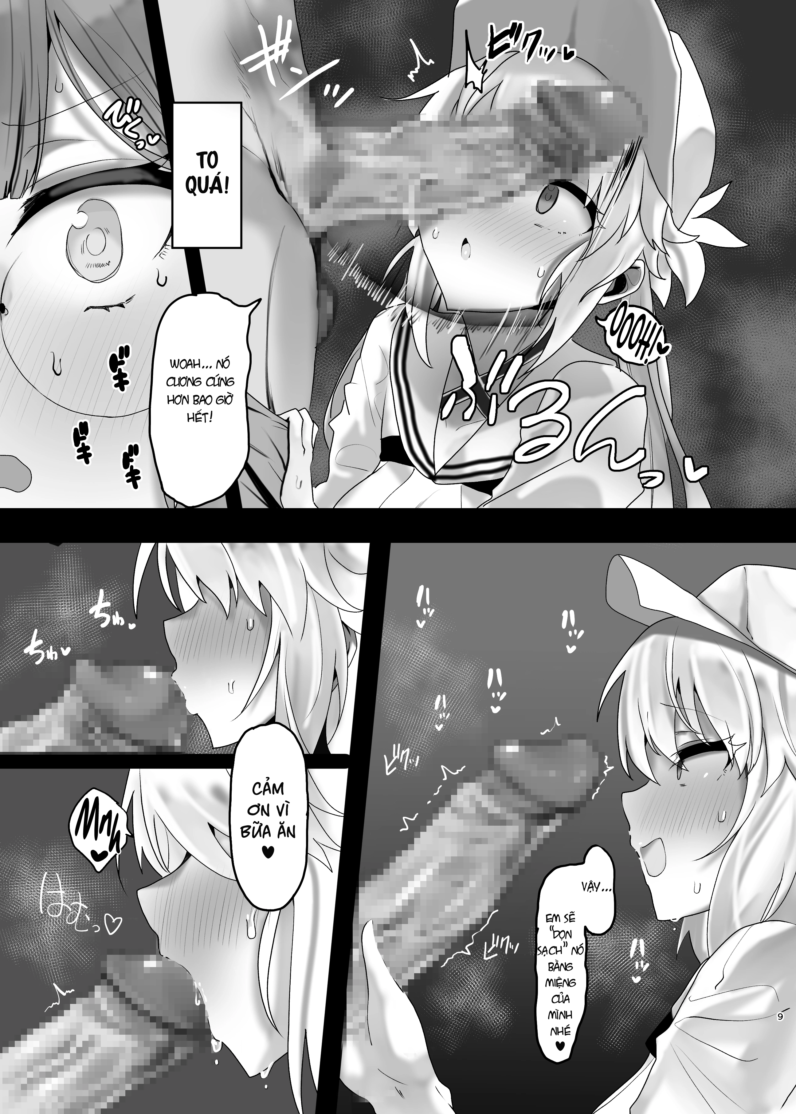 HentaiVN.net - Ảnh 8 - Có muốn làm tình tay ba không? - oneshot