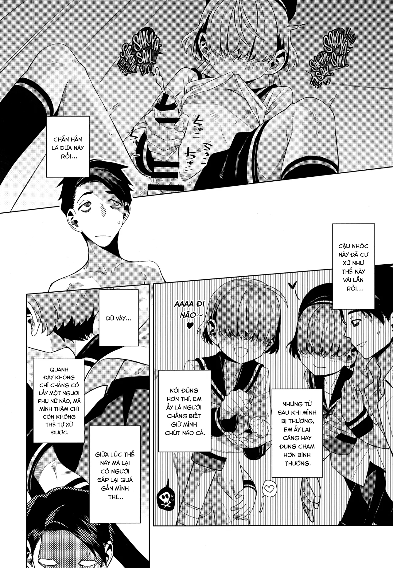 HentaiVN.net - Ảnh 8 - Sự Quyến Rũ Của Một Thủy Thủ - Oneshot