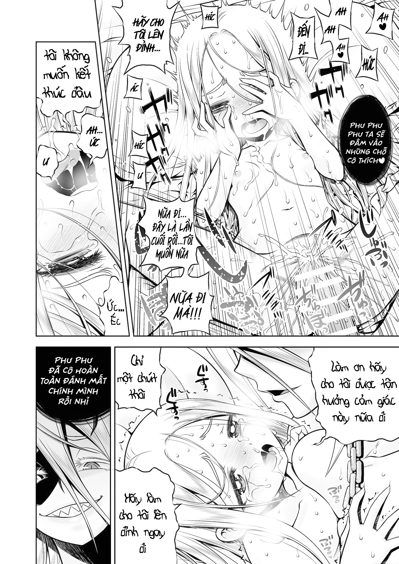 HentaiVN.net - Ảnh 70 - Đoạ Lạc Thánh Nữ Và Dâm Yêu - Chap 2: 82 Trang Bùng Lổ