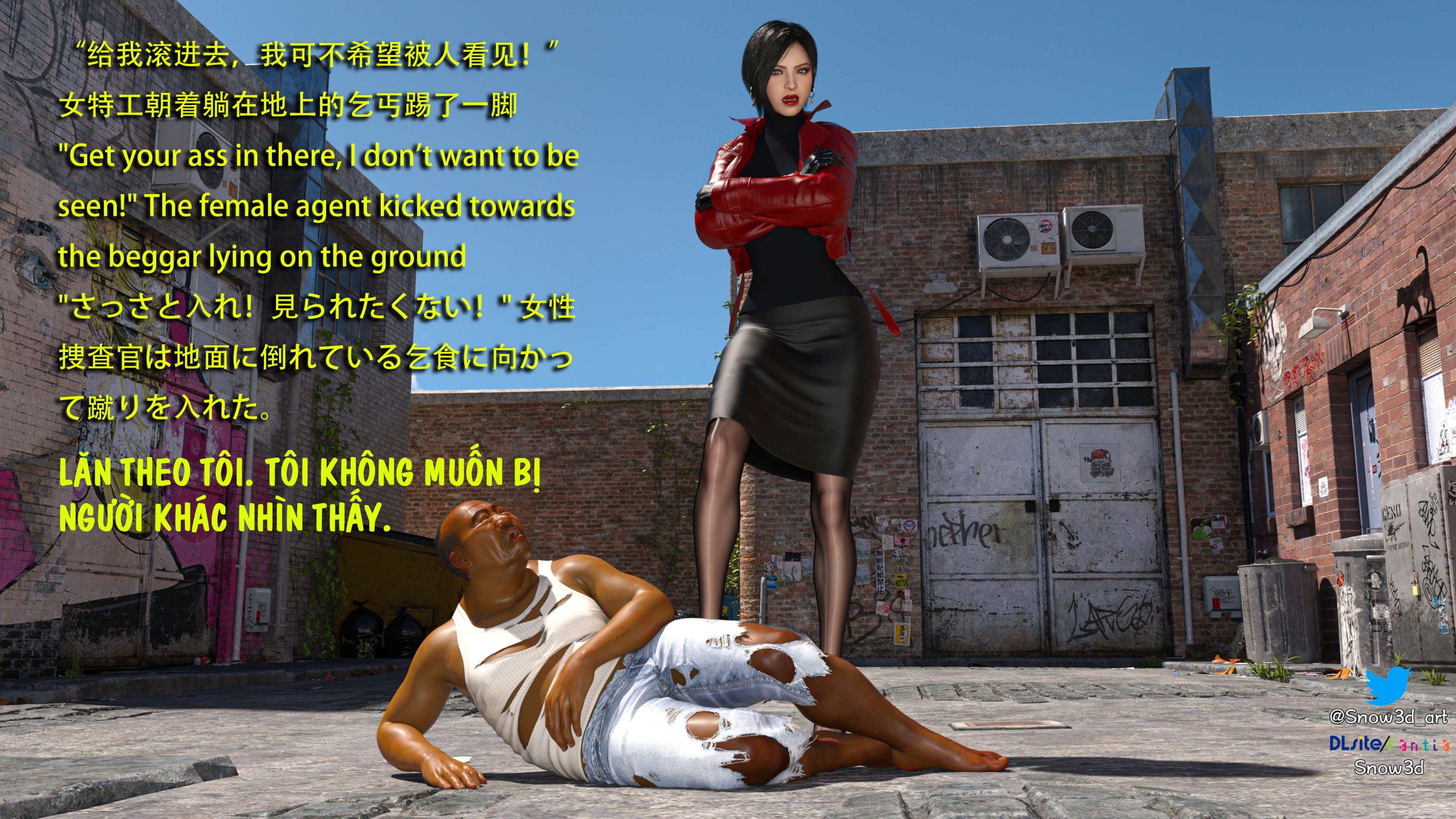 HentaiVN.net - Ảnh 71 - Ada Wong Và Kẻ Ăn Mày - Chap 1