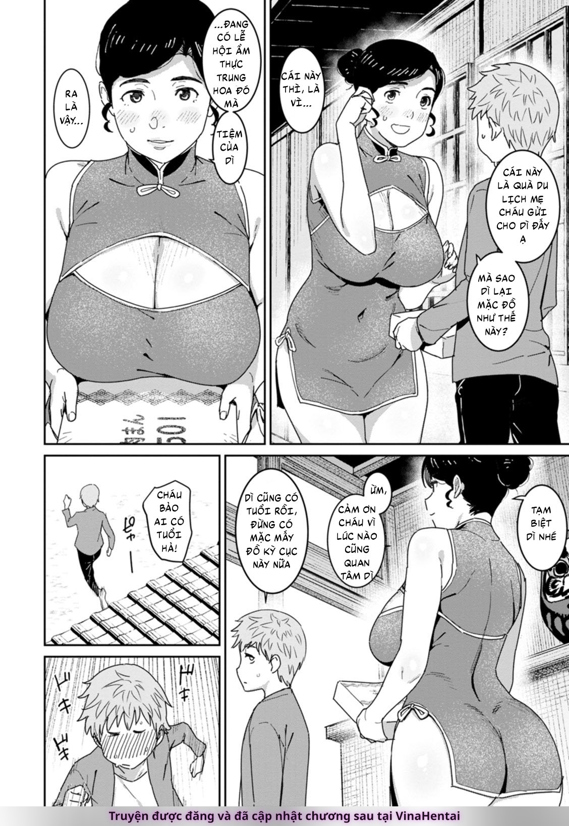 HentaiVN.net - Ảnh 3 - Rakujitsu no Haha - Ch. 4