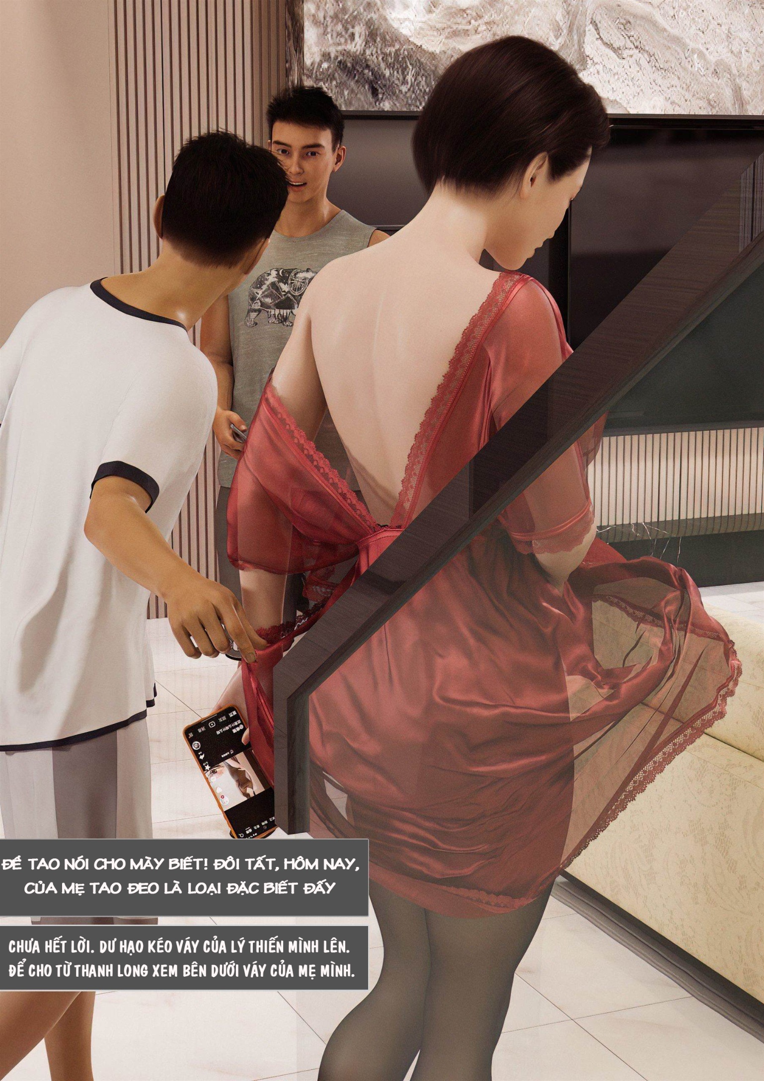 HentaiVN.net - Ảnh 73 - Ham Muốn Kì Lạ Với Mẹ - Chương 2 Hương Vị Mẹ Của Bạn