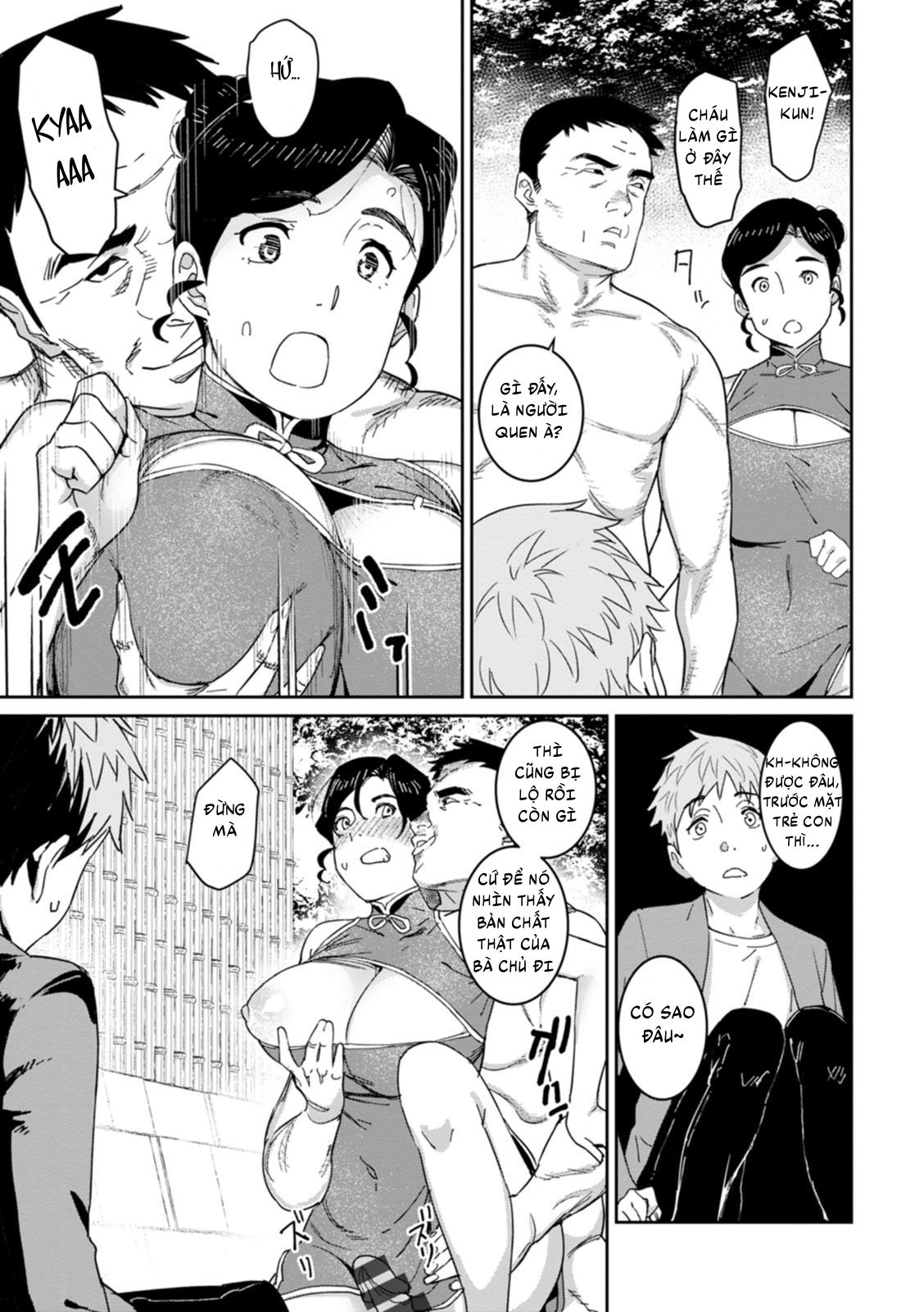 HentaiVN.net - Ảnh 8 - Rakujitsu no Haha - Ch. 4